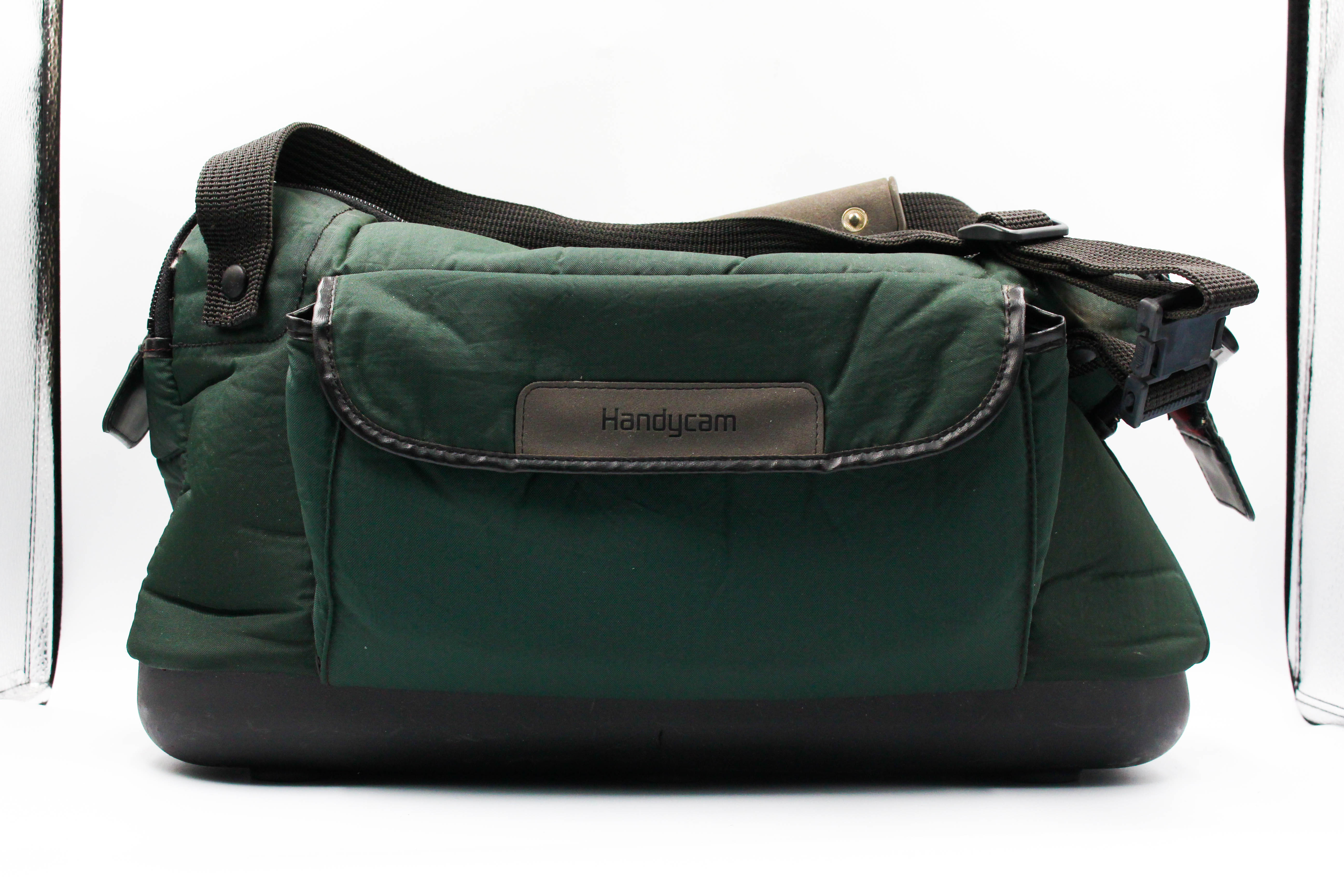 Sony Handycam Green Camcorder Camera Carry Bag Case - Very Rare Excellent