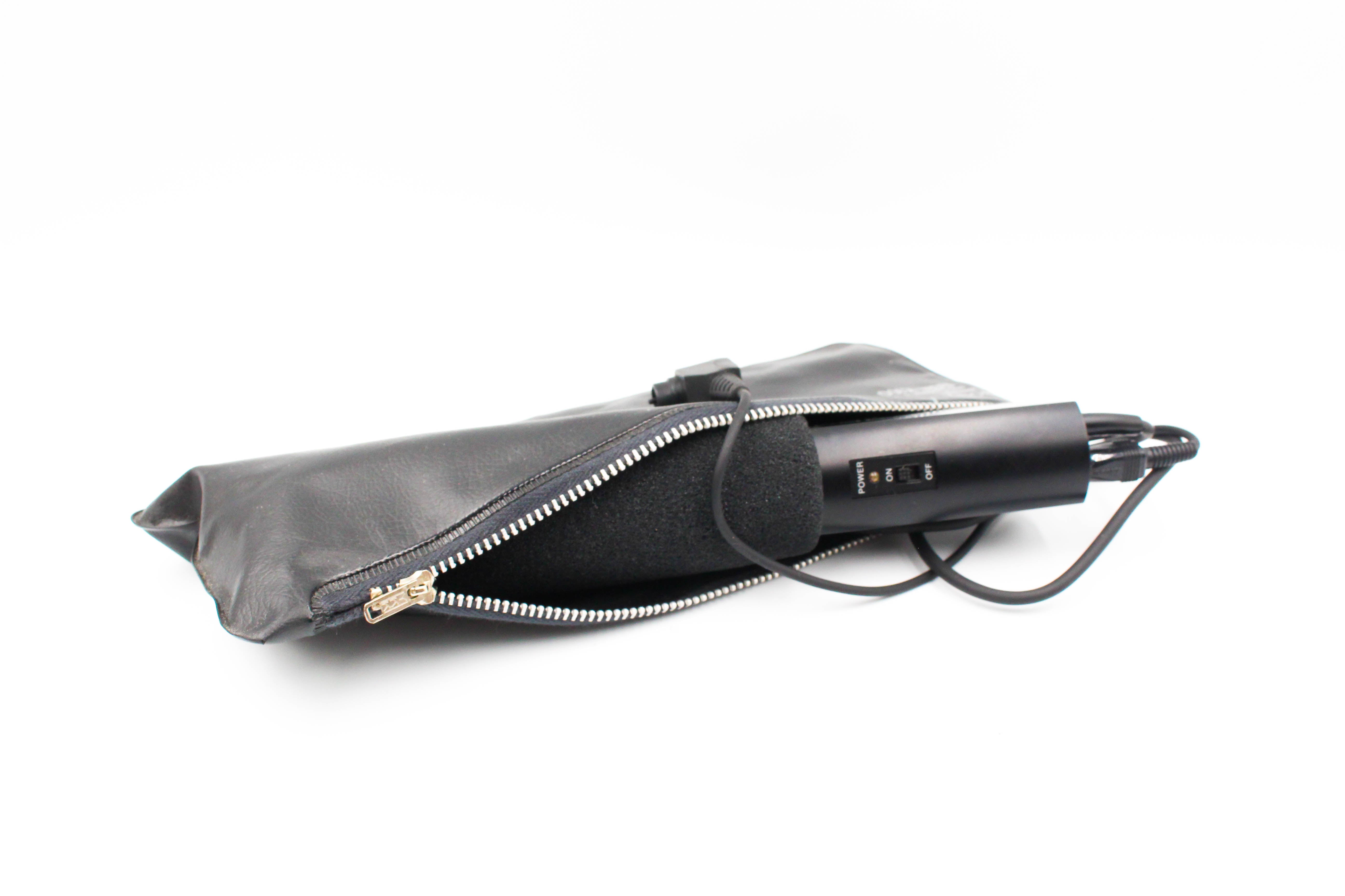 Sony ECM-K100 Electret Condenser Microphone Attachment For Camcorder Camera - Tested Excellent