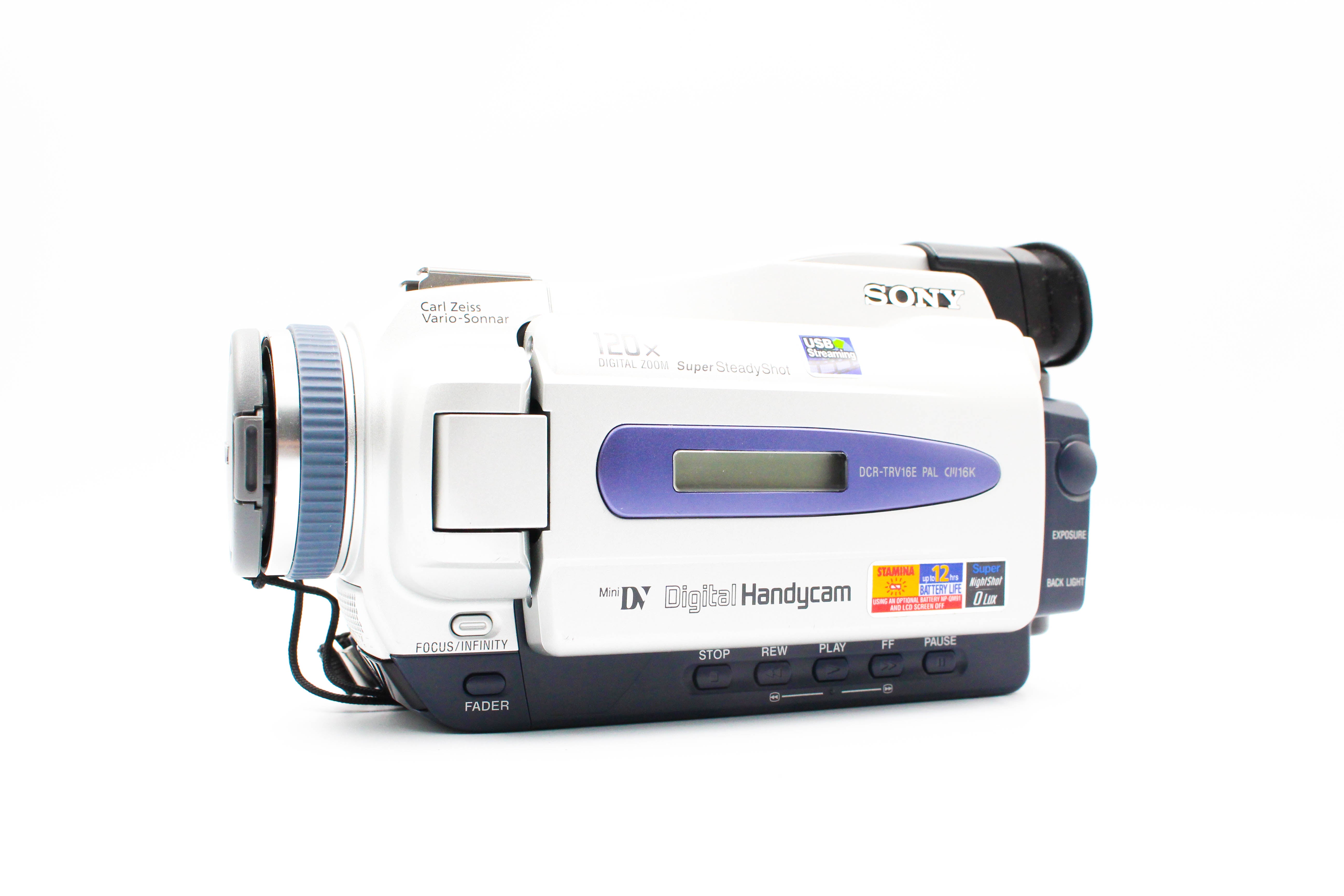 Sony DCR-TRV16E MiniDV Tape Retro Video Camera Camcorder