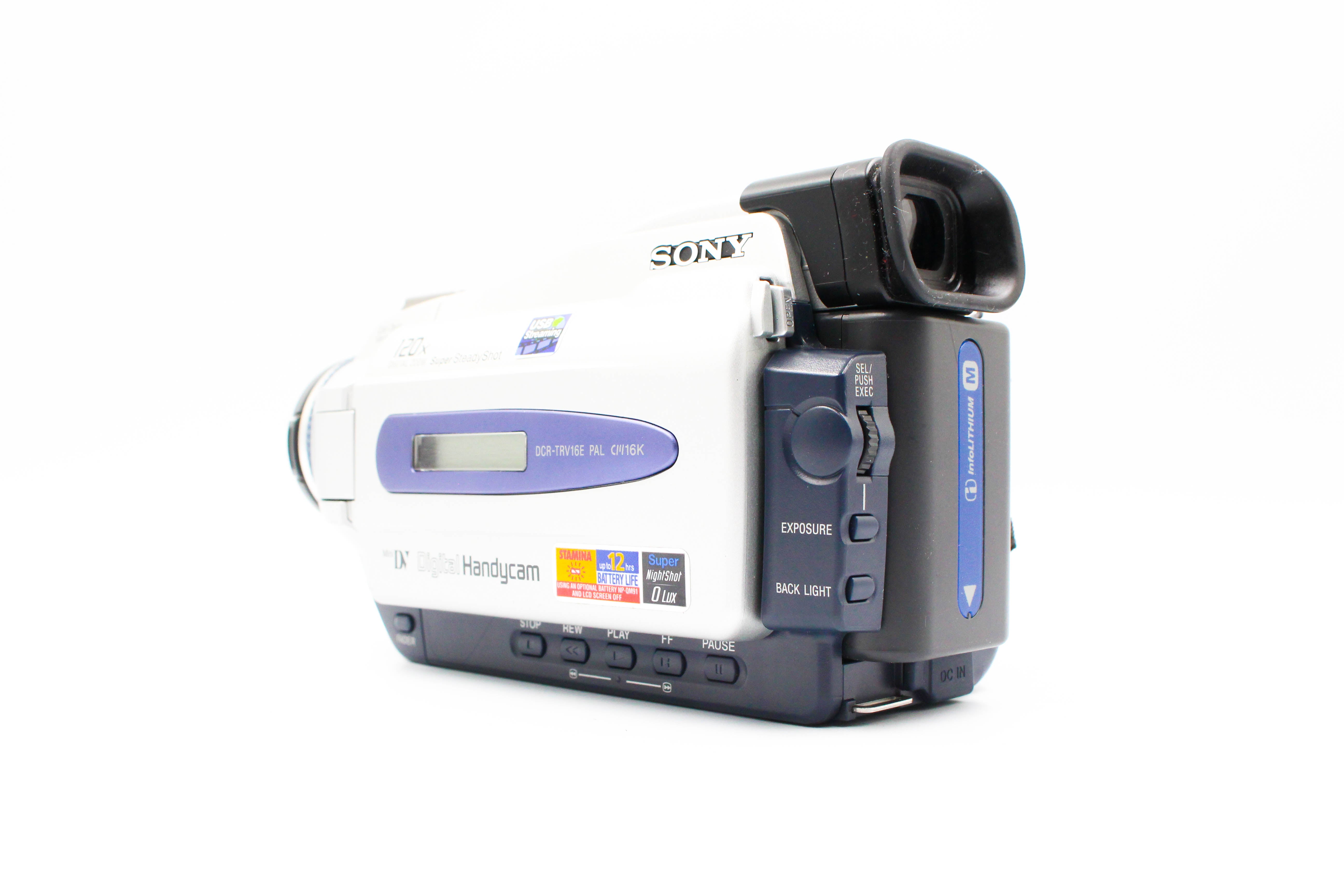 Sony DCR-TRV16E MiniDV Tape Retro Video Camera Camcorder