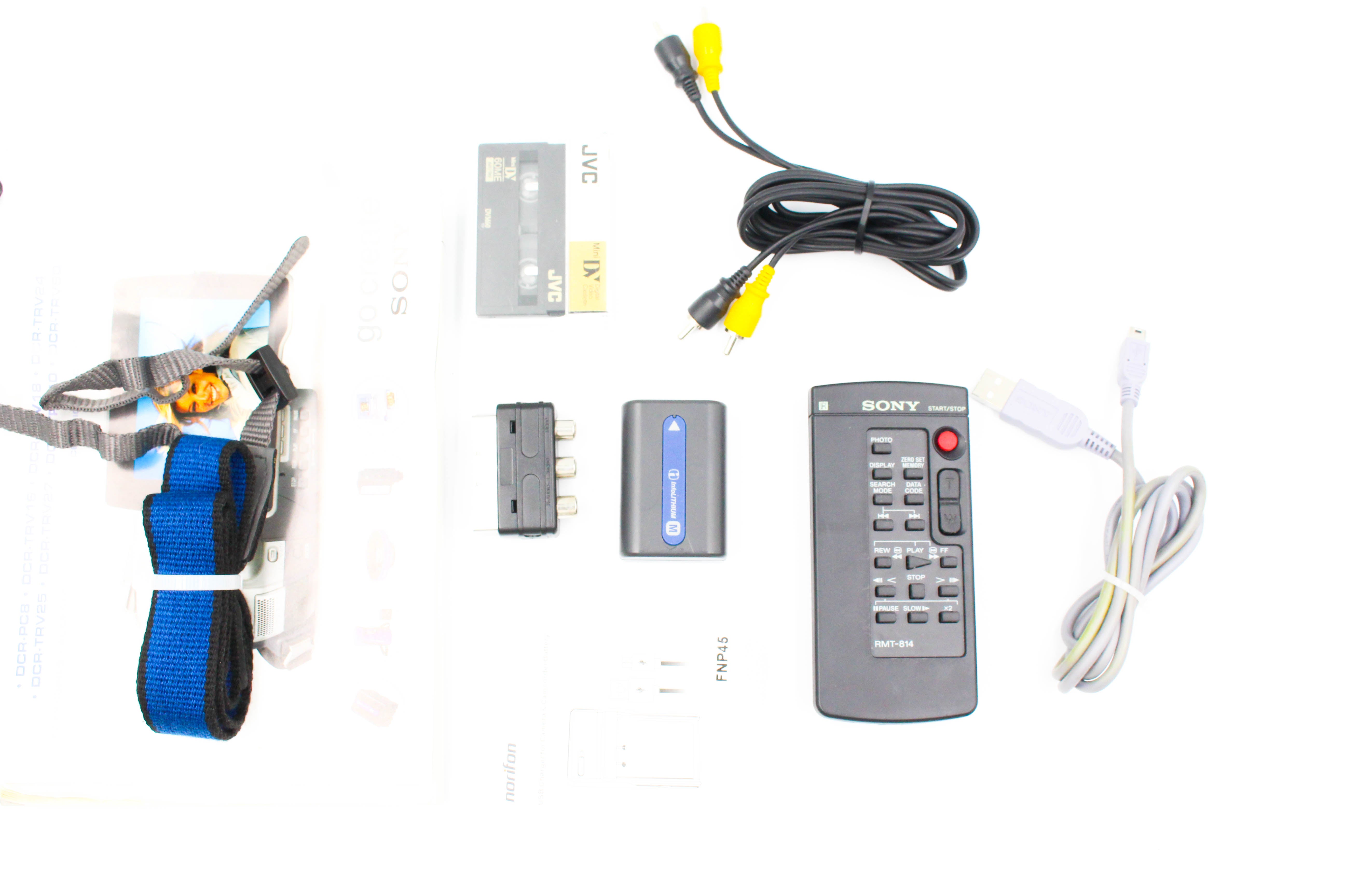 Sony DCR-TRV16E MiniDV Tape Retro Video Camera Camcorder