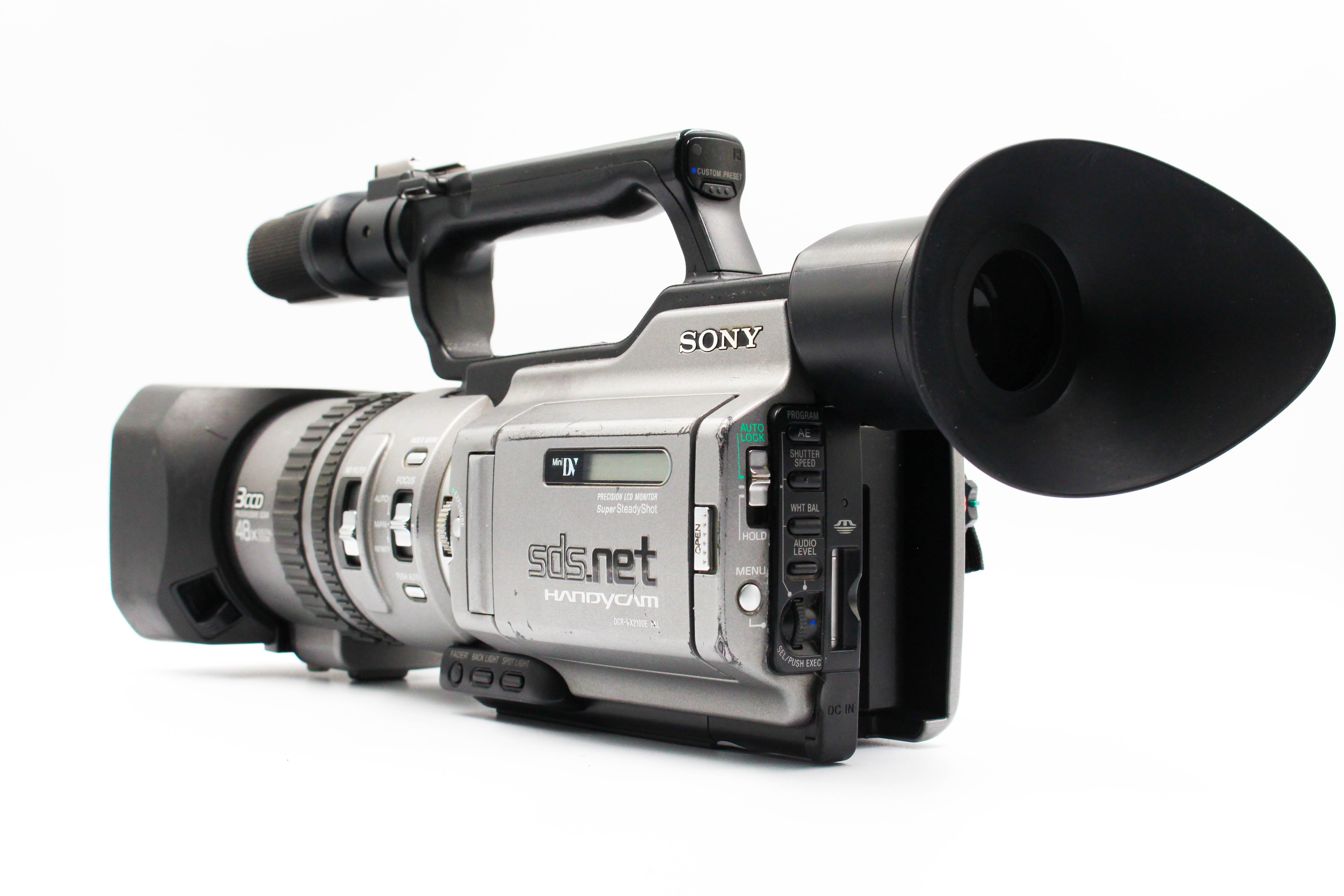 Sony DCR-VX2100E MiniDV Handycam Digital Video Camera Camcorder