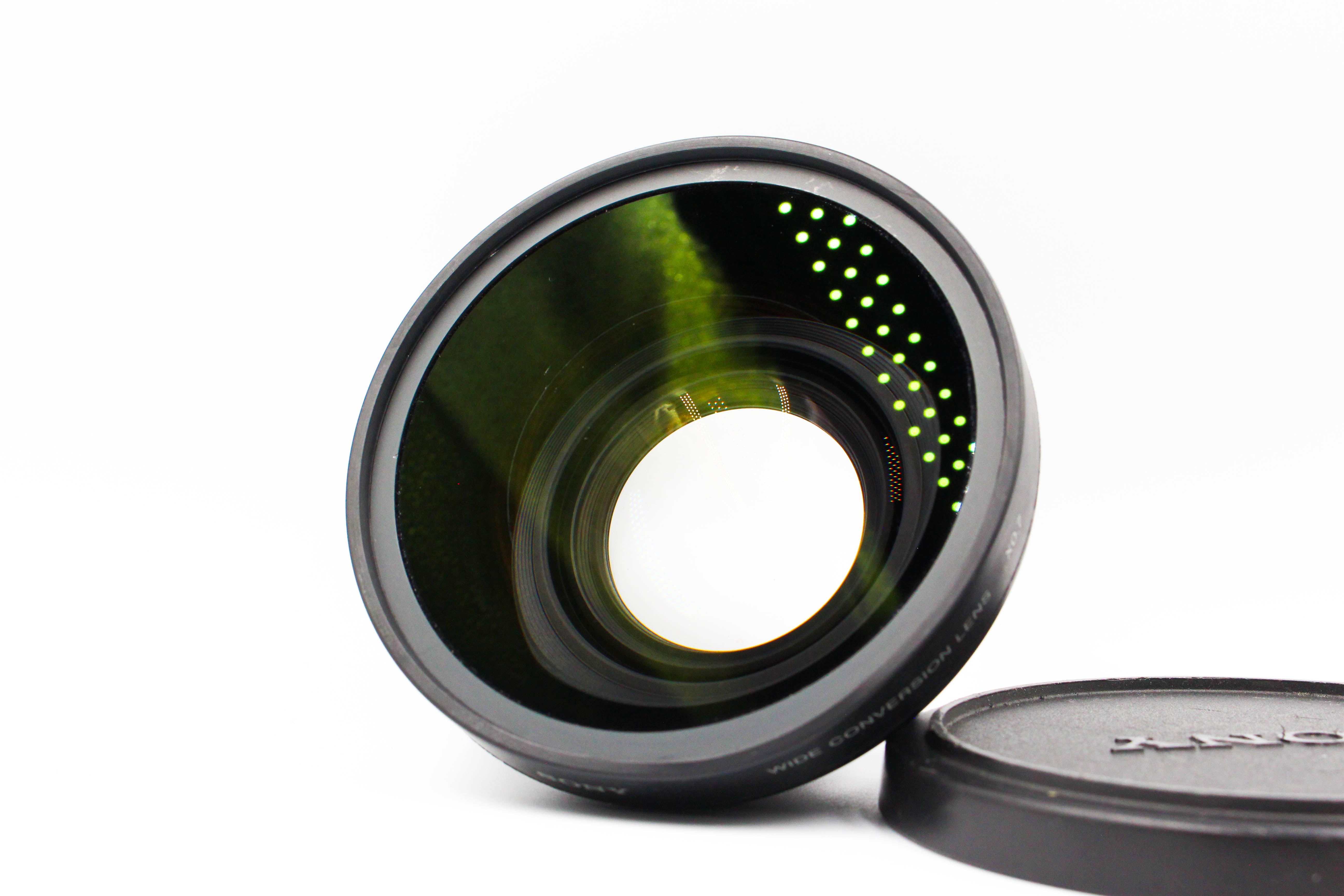 Sony VCL-HG0758 58mm Wide Angle Conversion Lens 0.7X For Camcorder Camera  - Tested Excellent