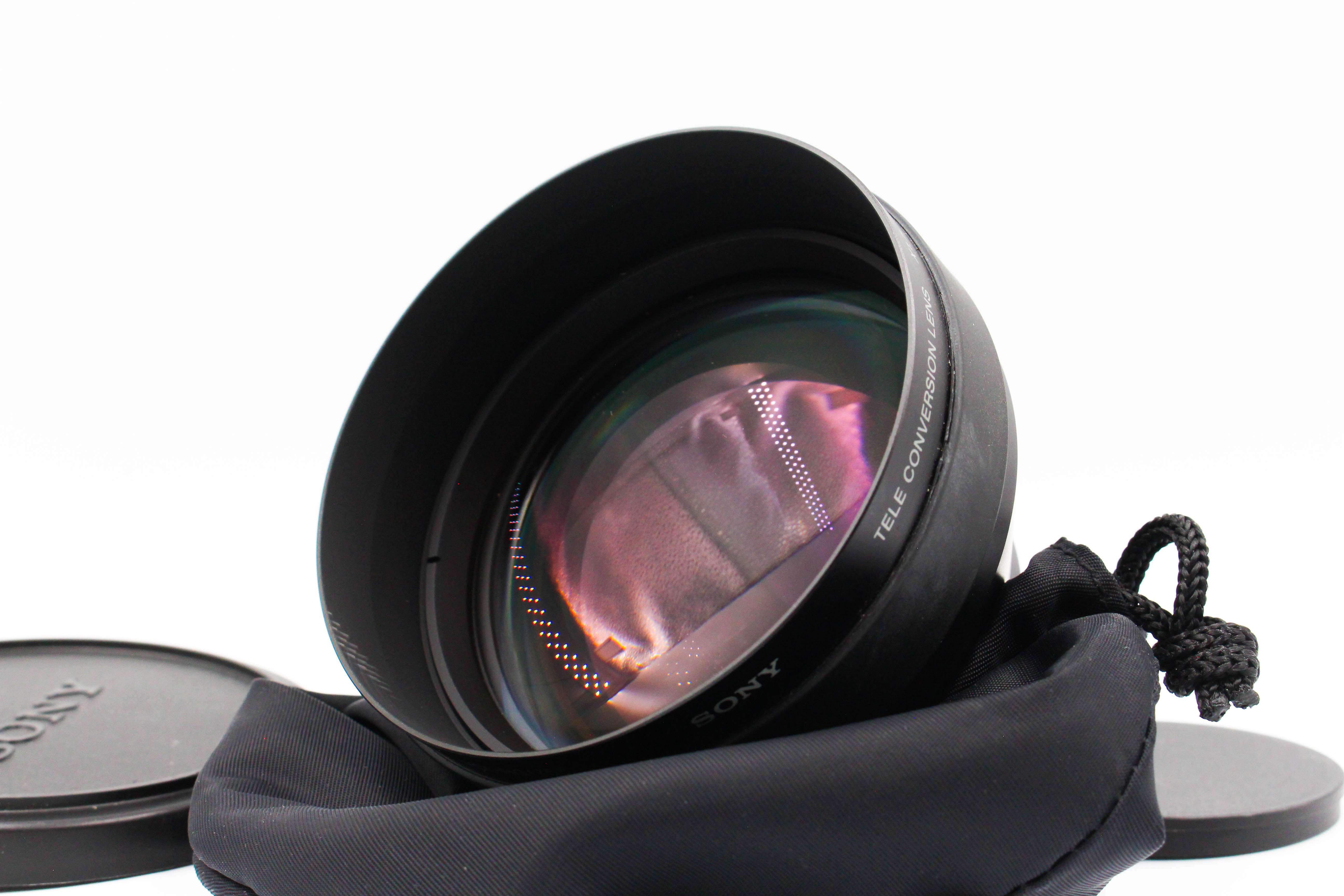 Sony VCL-HG1758 58mm Tele Conversion Lens 1.7x For Cameras Camcorders