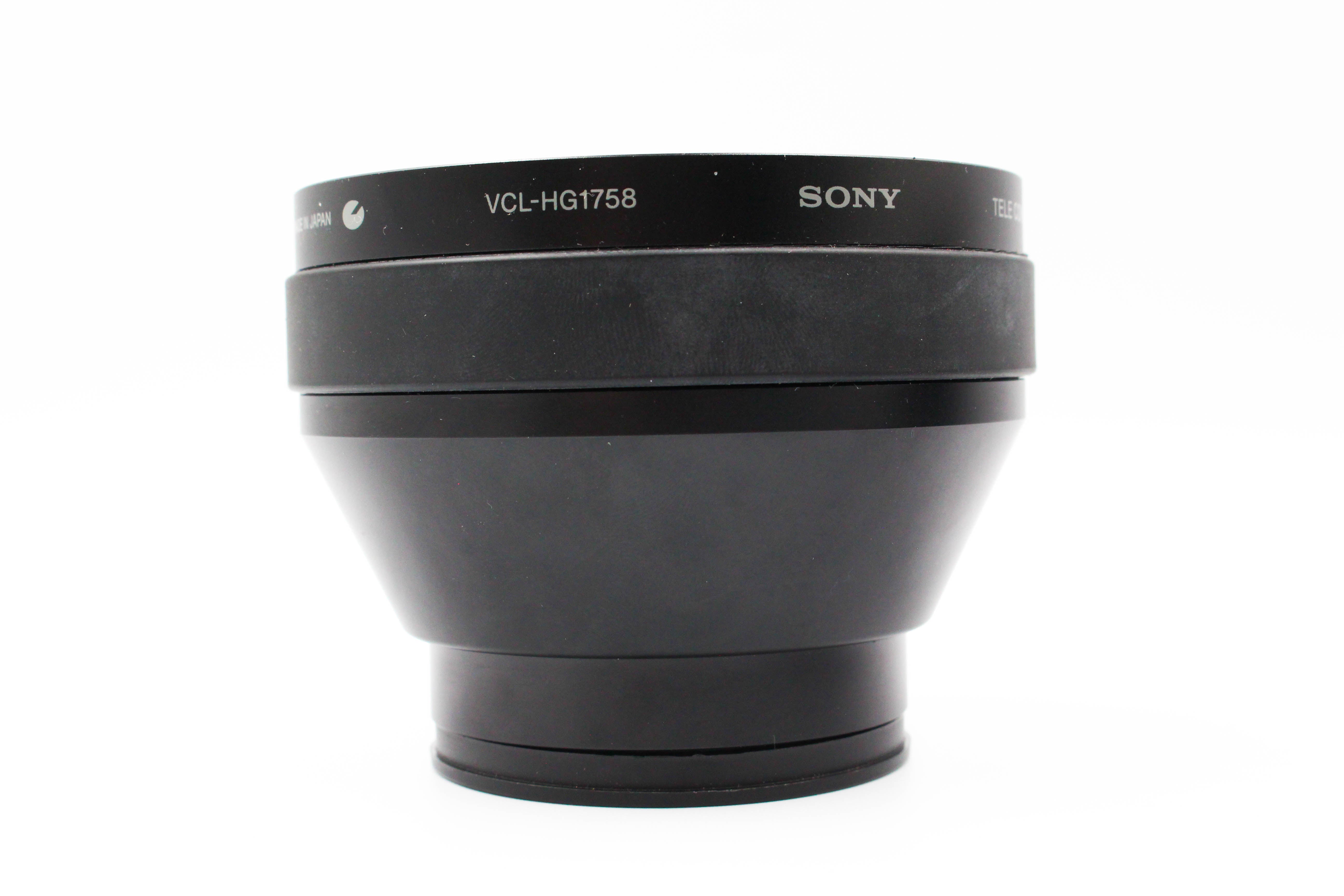 Sony VCL-HG1758 58mm Tele Conversion Lens 1.7x For Cameras Camcorders