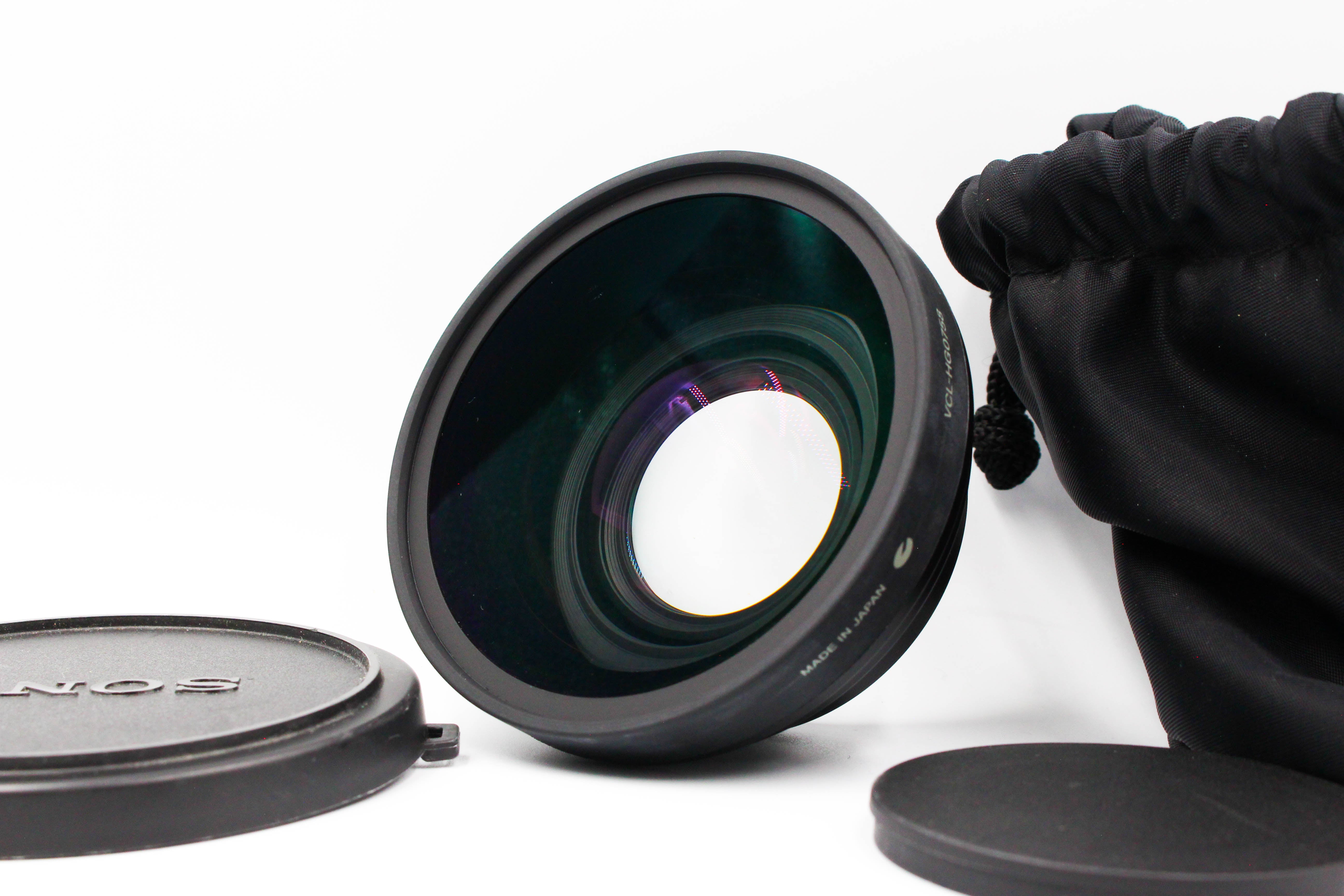 Sony VCL-HG0758 58mm Wide Conversion Lens 0.7x For Cameras Camcorders - Tested Excellent