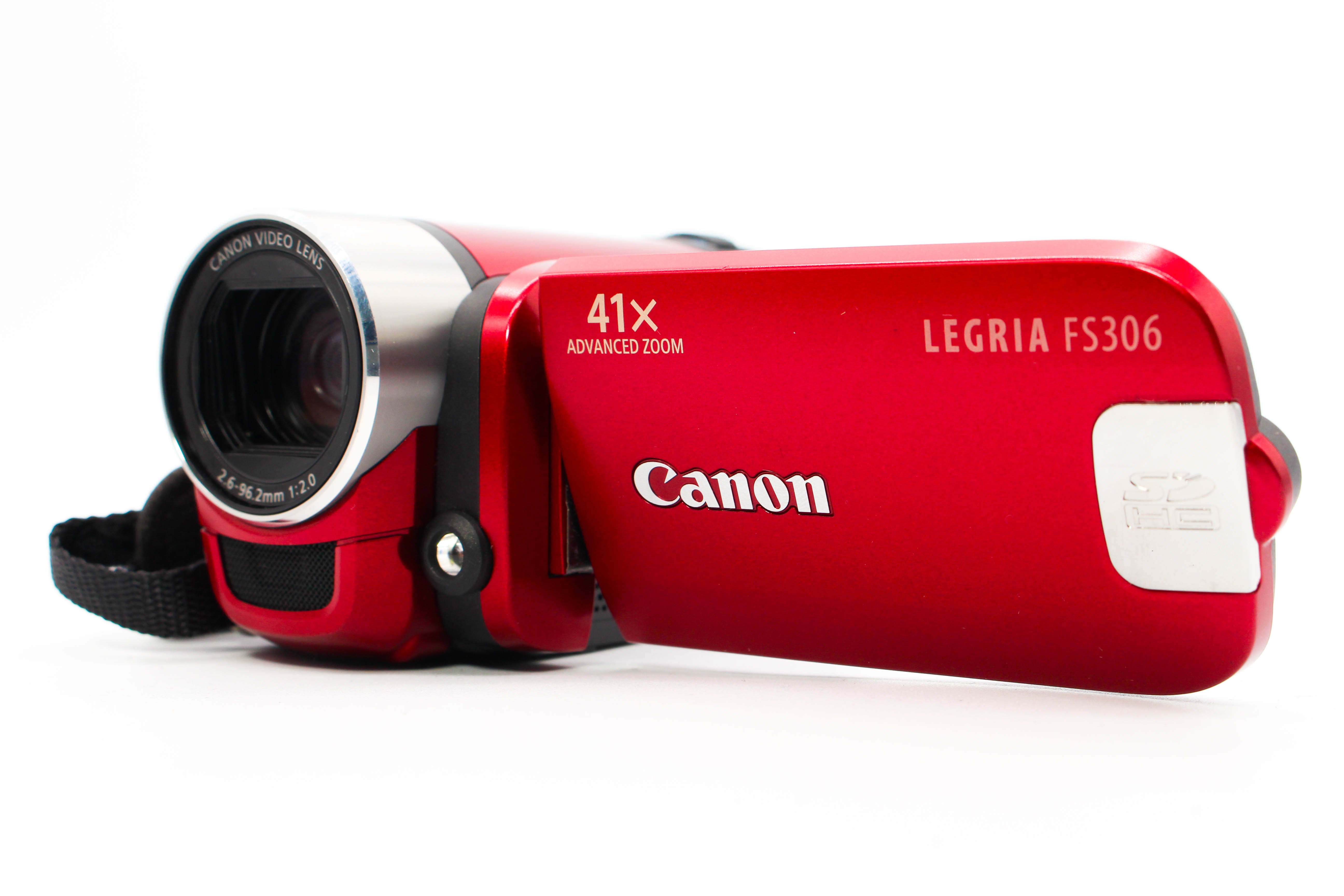 Canon Legria FS306E HD Digital Video Camera Camcorder