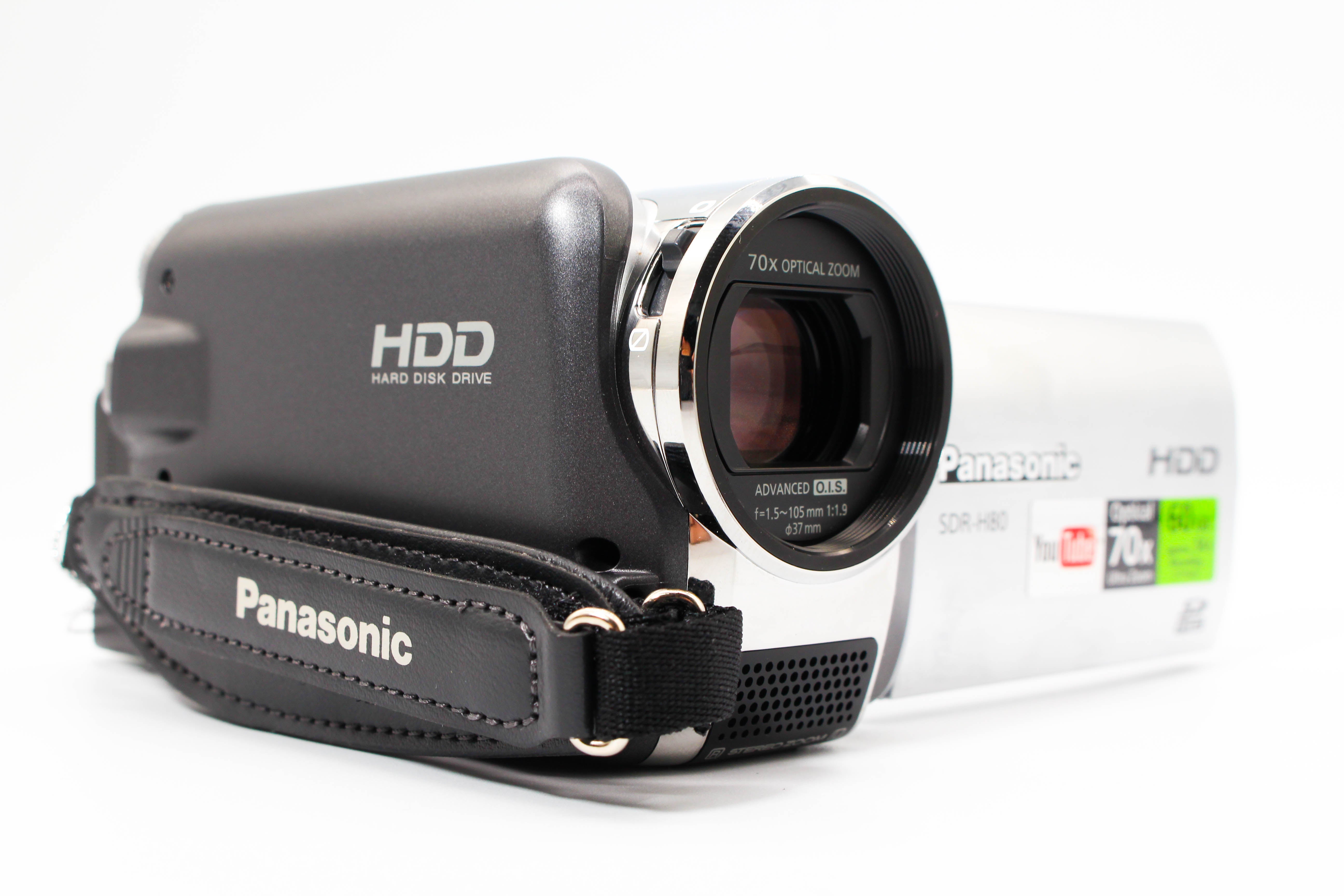 Panasonic SDR-H80 60GB HDD Digital Video Camcorder - Tested Bundle Excellent