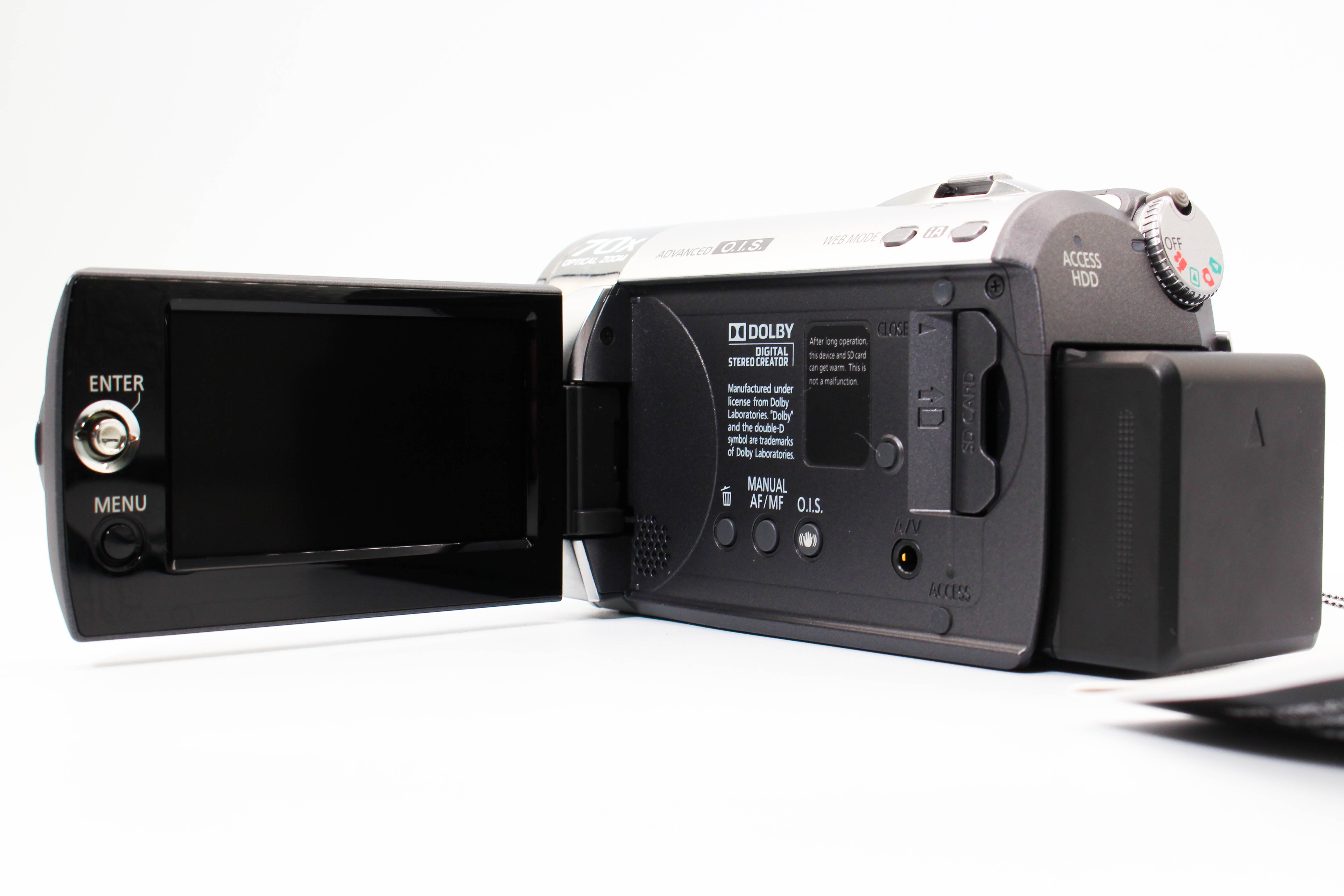 Panasonic SDR-H80 60GB HDD Digital Video Camcorder - Tested Bundle Excellent