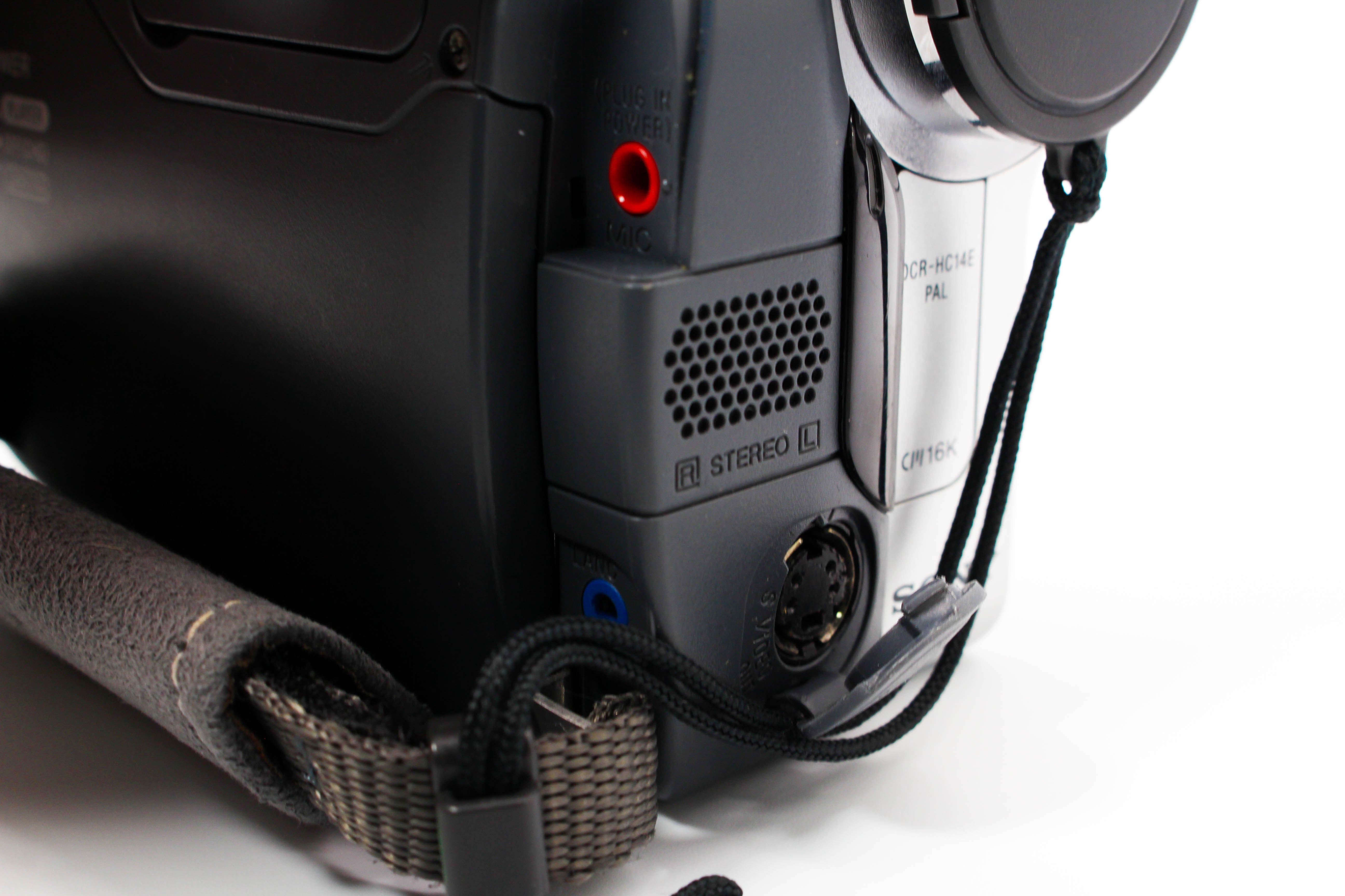 Sony DCR-HC14E MiniDV Handycam Tape Digital Video Camcorder - Tested Bundle Excellent