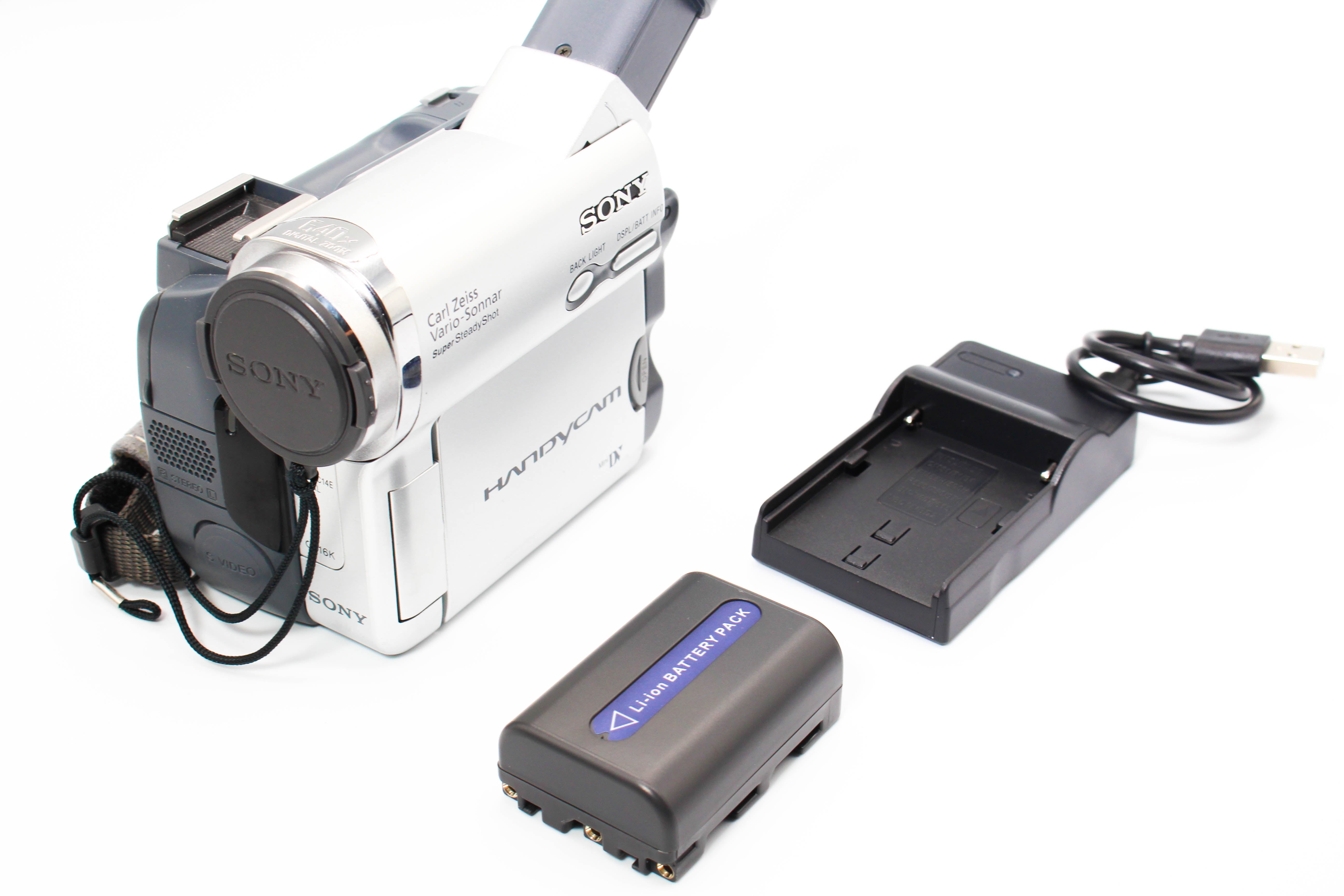 Sony DCR-HC14E MiniDV Handycam Tape Digital Video Camcorder - Tested Bundle Excellent