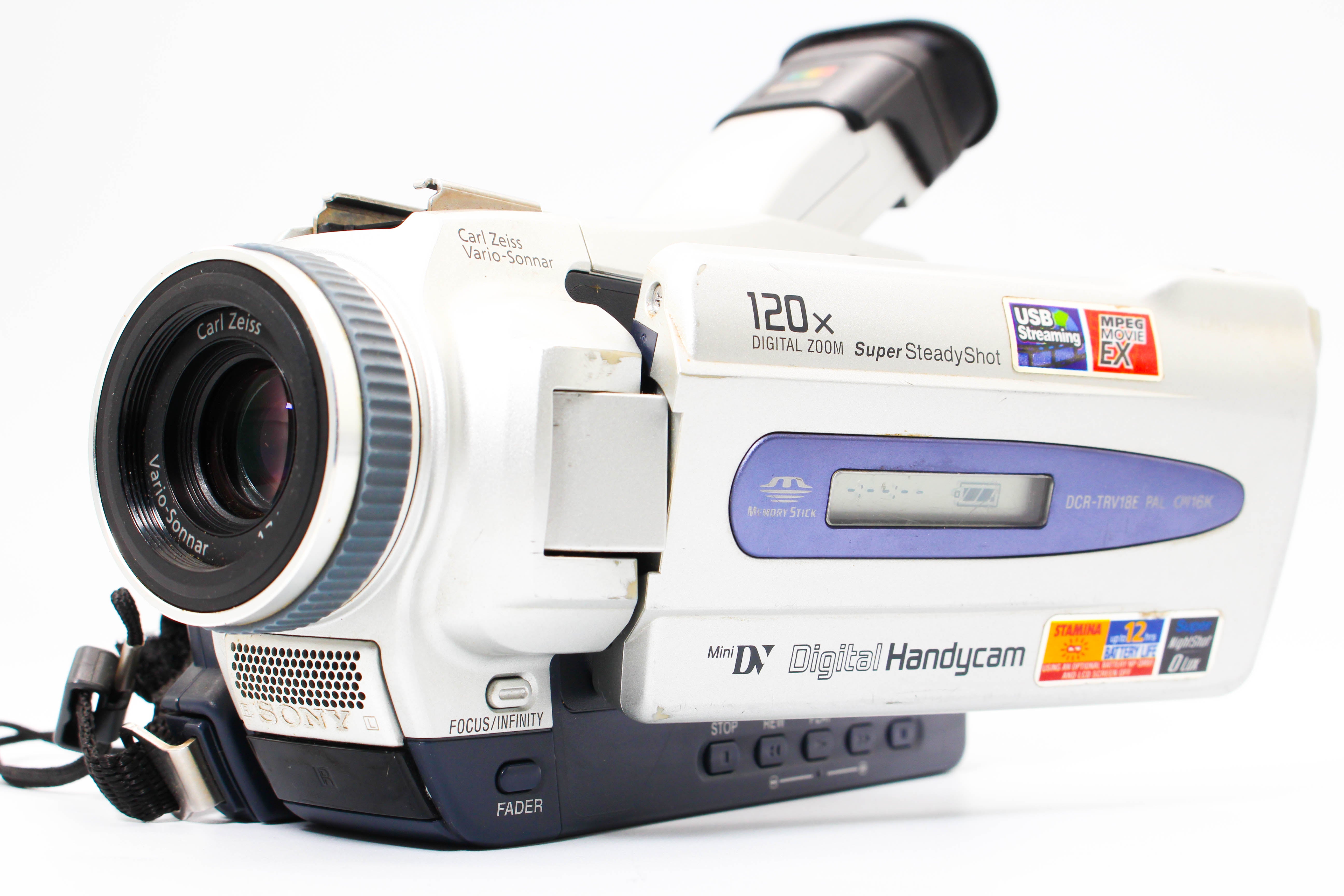 Sony DCR-TRV18E MiniDV Handycam Tape Digital Video Camcorder - Tested Bundle Good