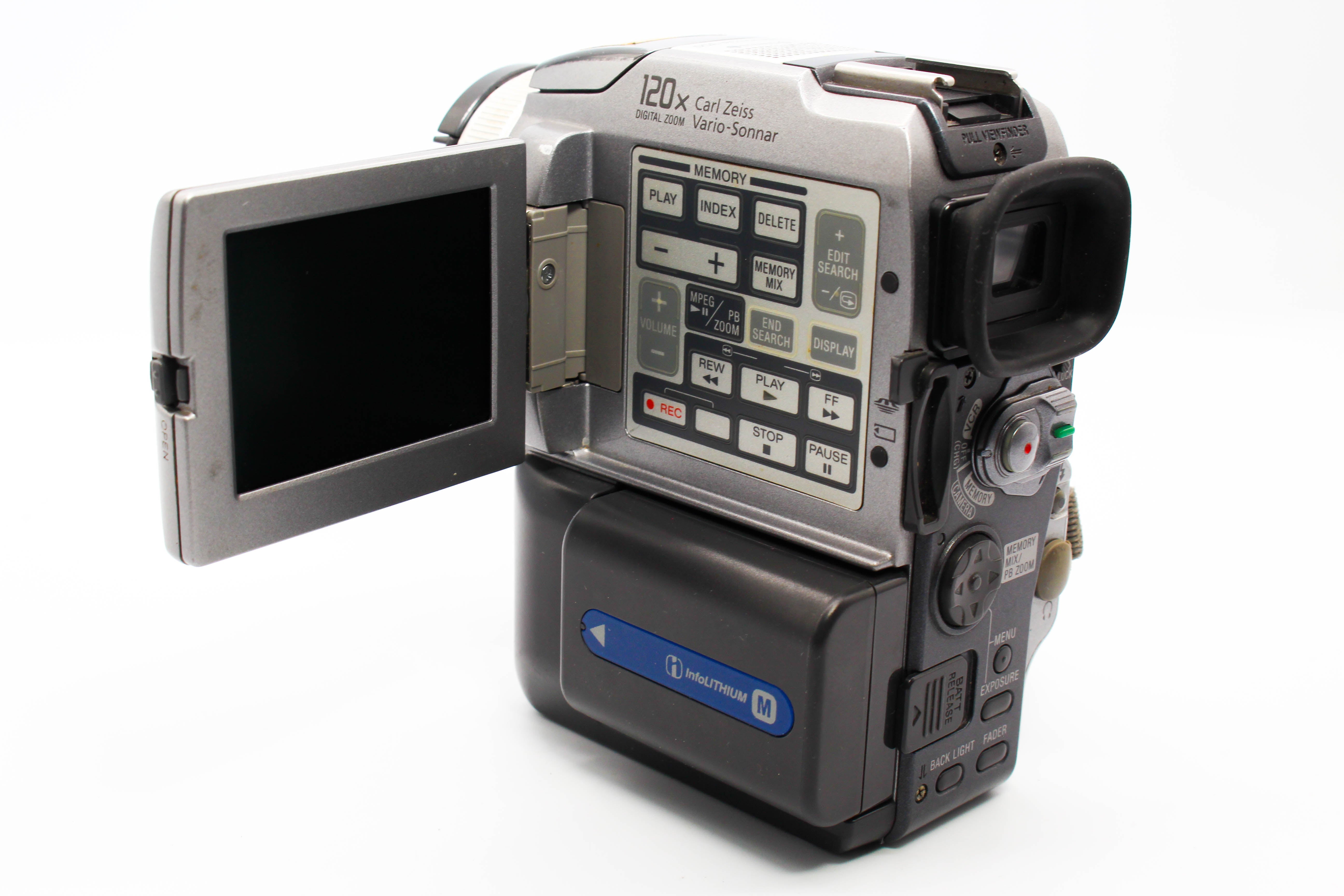 Sony DCR-PC115E MiniDV Digital Video Handycam Camcorder - Tested Bundle Good
