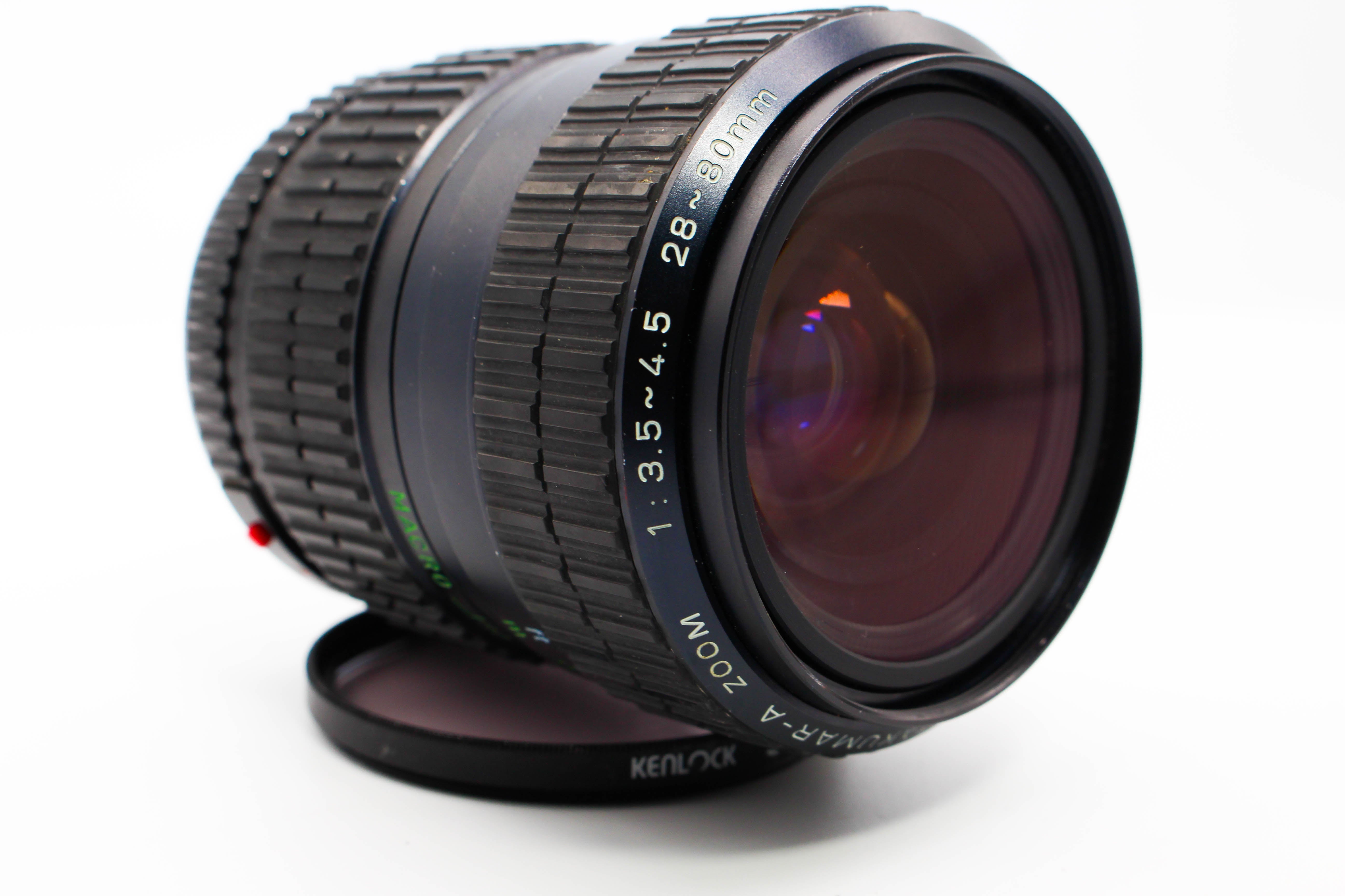 Takumar-a 28-80mm f/3.5-4.5 Pentax K Mount Vintage Zoom Lens - Tested Excellent