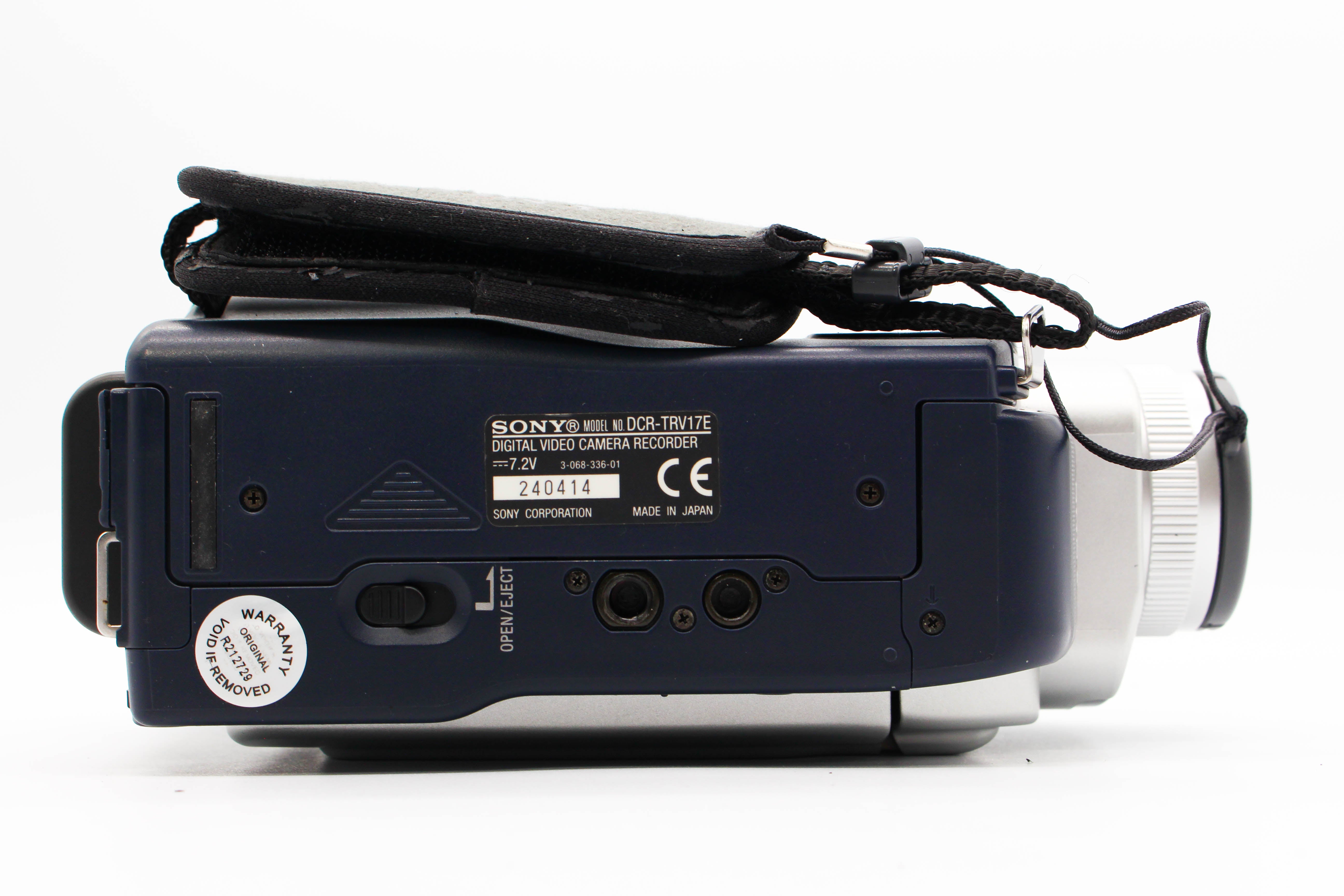 Sony DCR-TRV17E MiniDV Handheld Digital Video Camera Camcorder - Tested Bundle Excellent