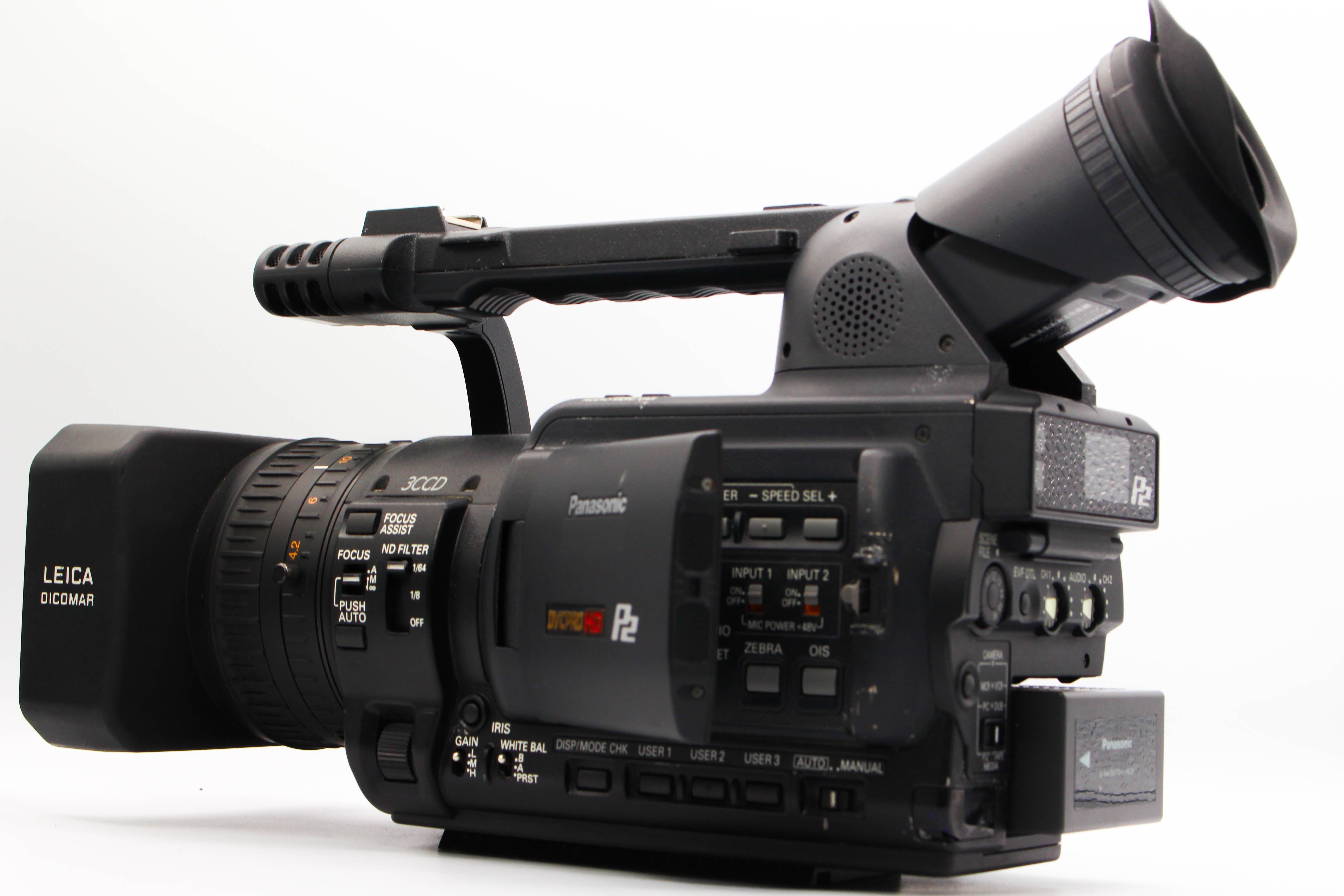 Panasonic AG-HVX200E MiniDV Digital Video Camera Camcorder - Tested Bundle Good