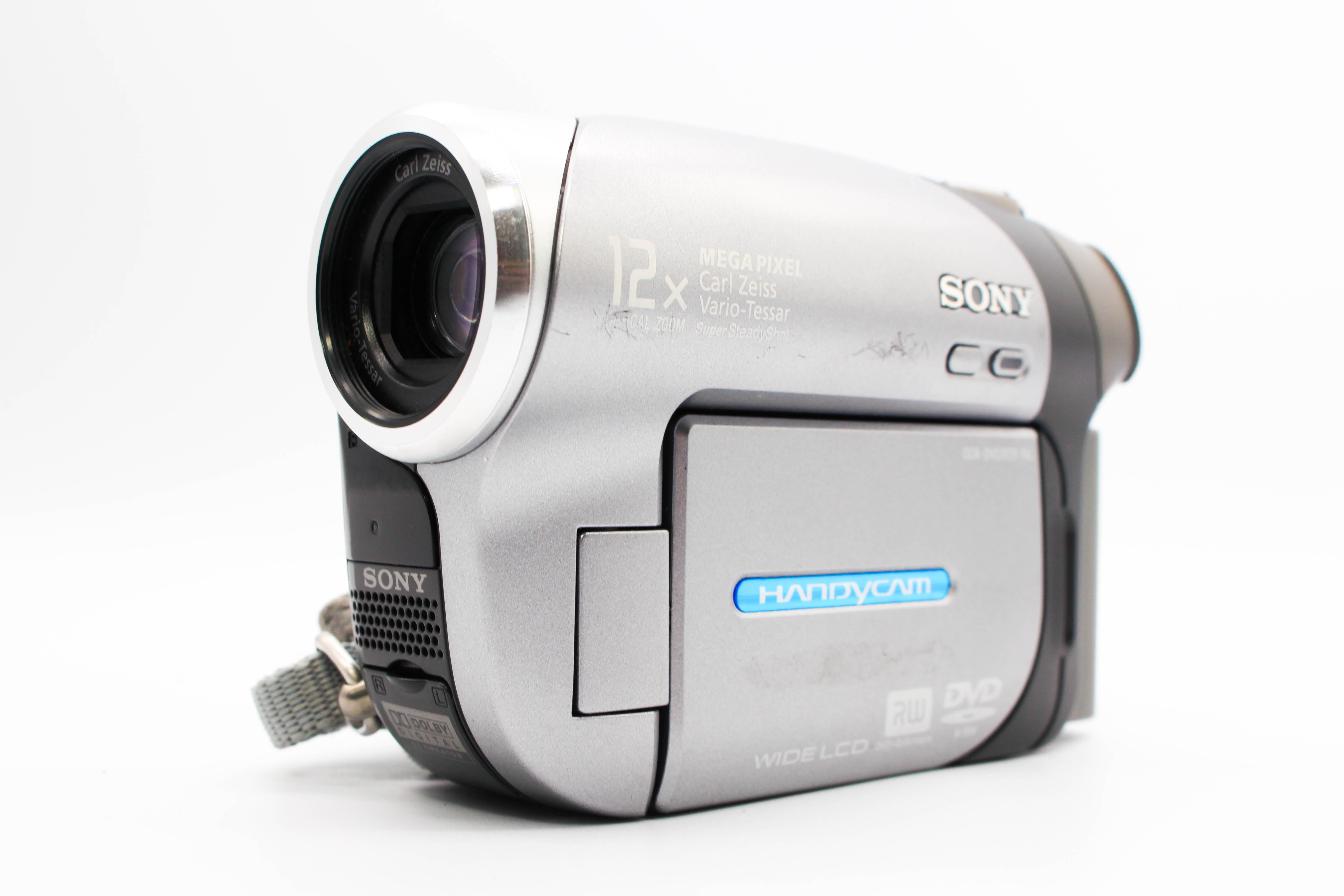 Sony DCR-DVD202E DVD Retro Handycam Digital Video Camcorder - Tested Bundle Good