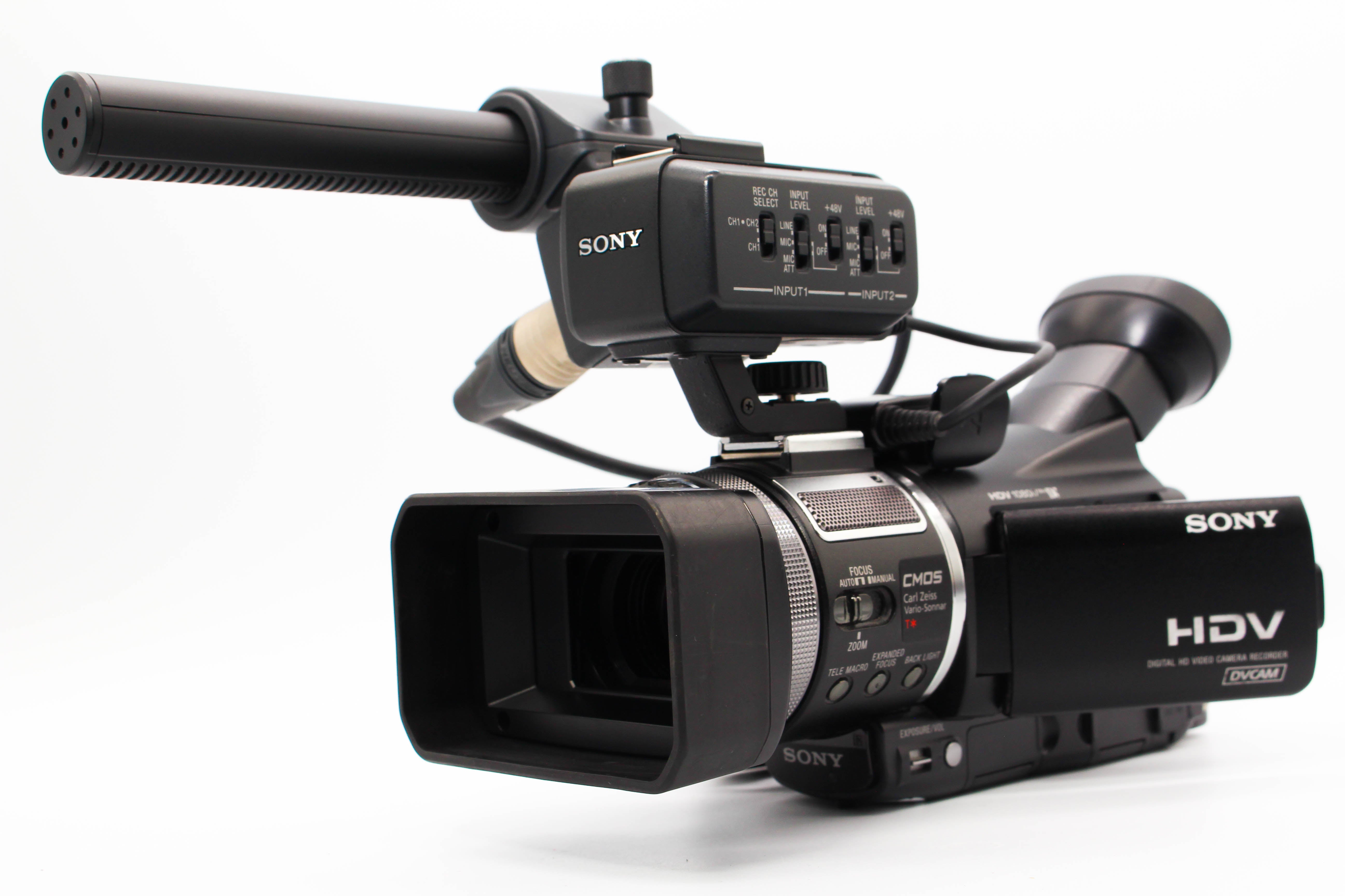 Sony HVR-A1E HDV 1080i MiniDV Handheld Digital Video Camera Camcorder - Tested Bundle Excellent