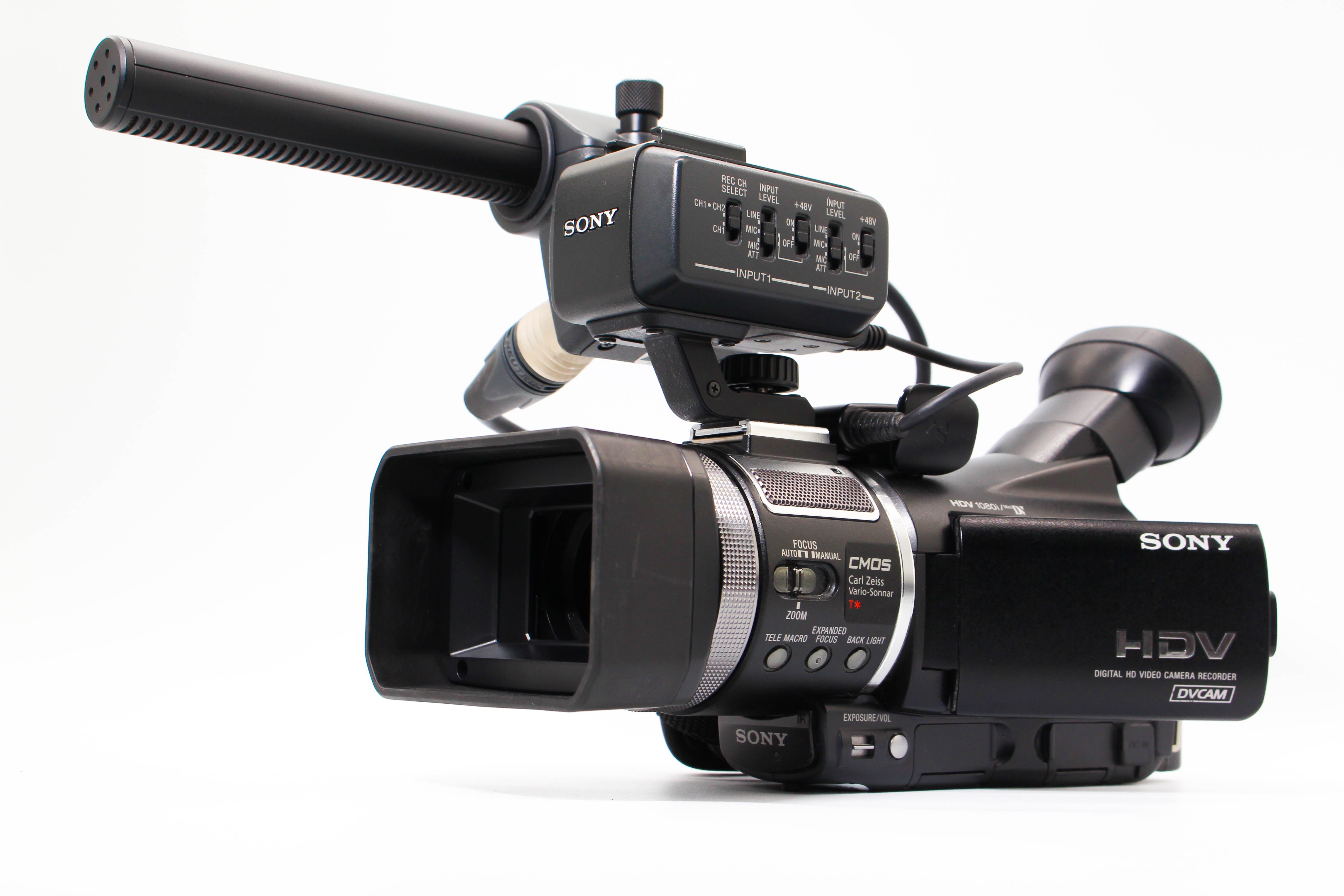 Sony HVR-A1E HDV 1080i MiniDV Handheld Digital Video Camera Camcorder - Tested Bundle Excellent