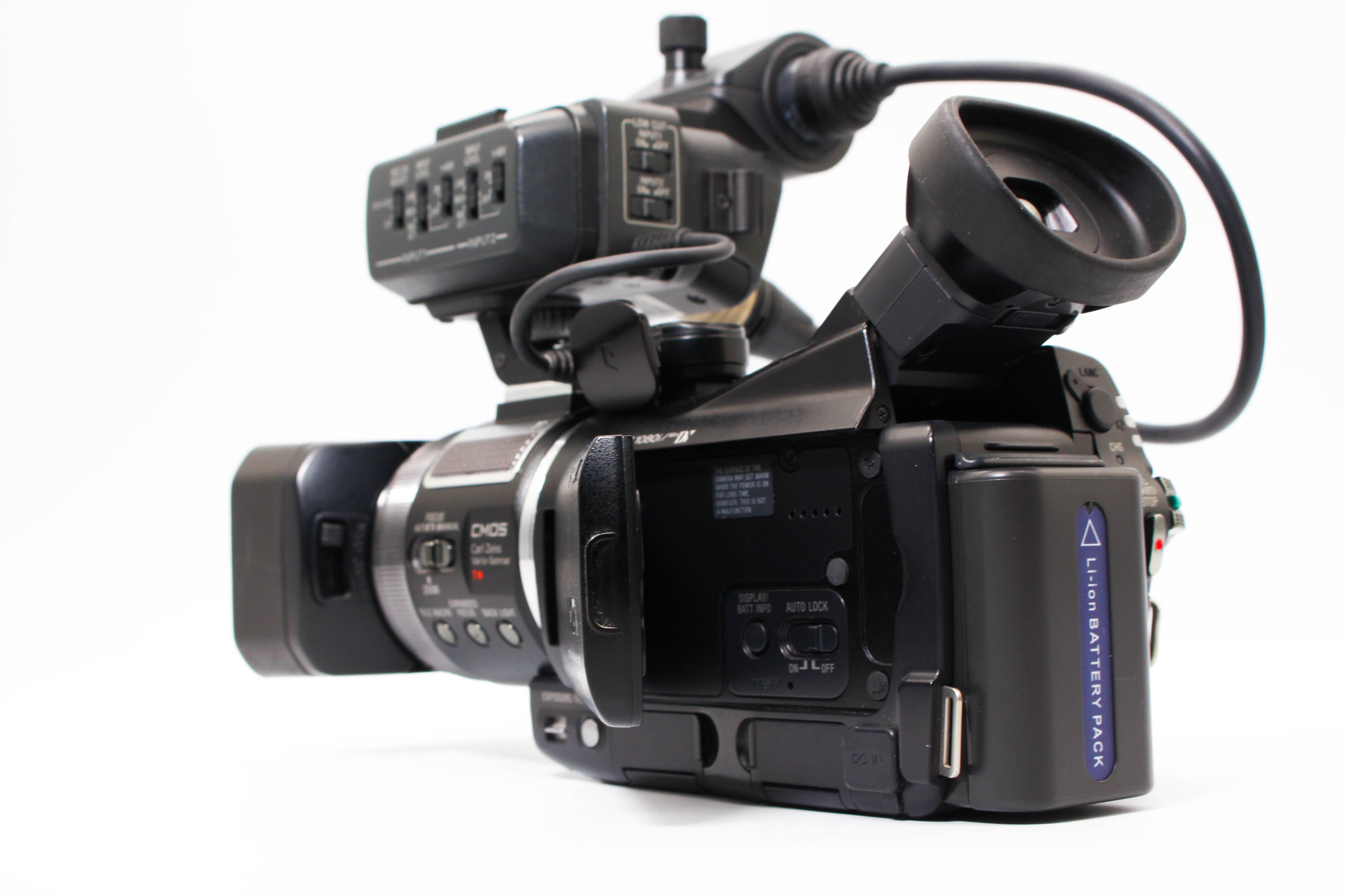 Sony HVR-A1E HDV 1080i MiniDV Handheld Digital Video Camera Camcorder - Tested Bundle Excellent