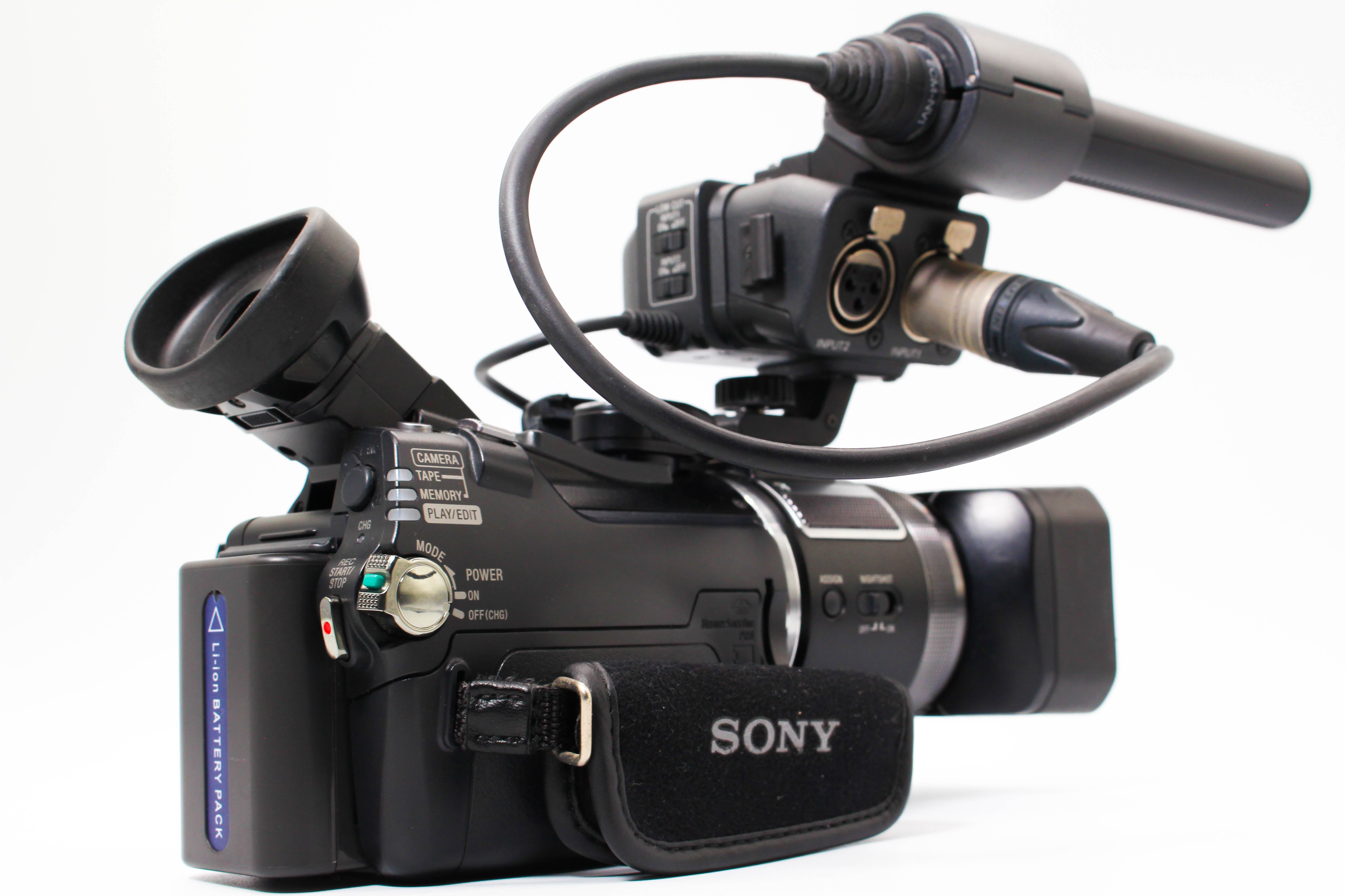 Sony HVR-A1E HDV 1080i MiniDV Handheld Digital Video Camera Camcorder - Tested Bundle Excellent