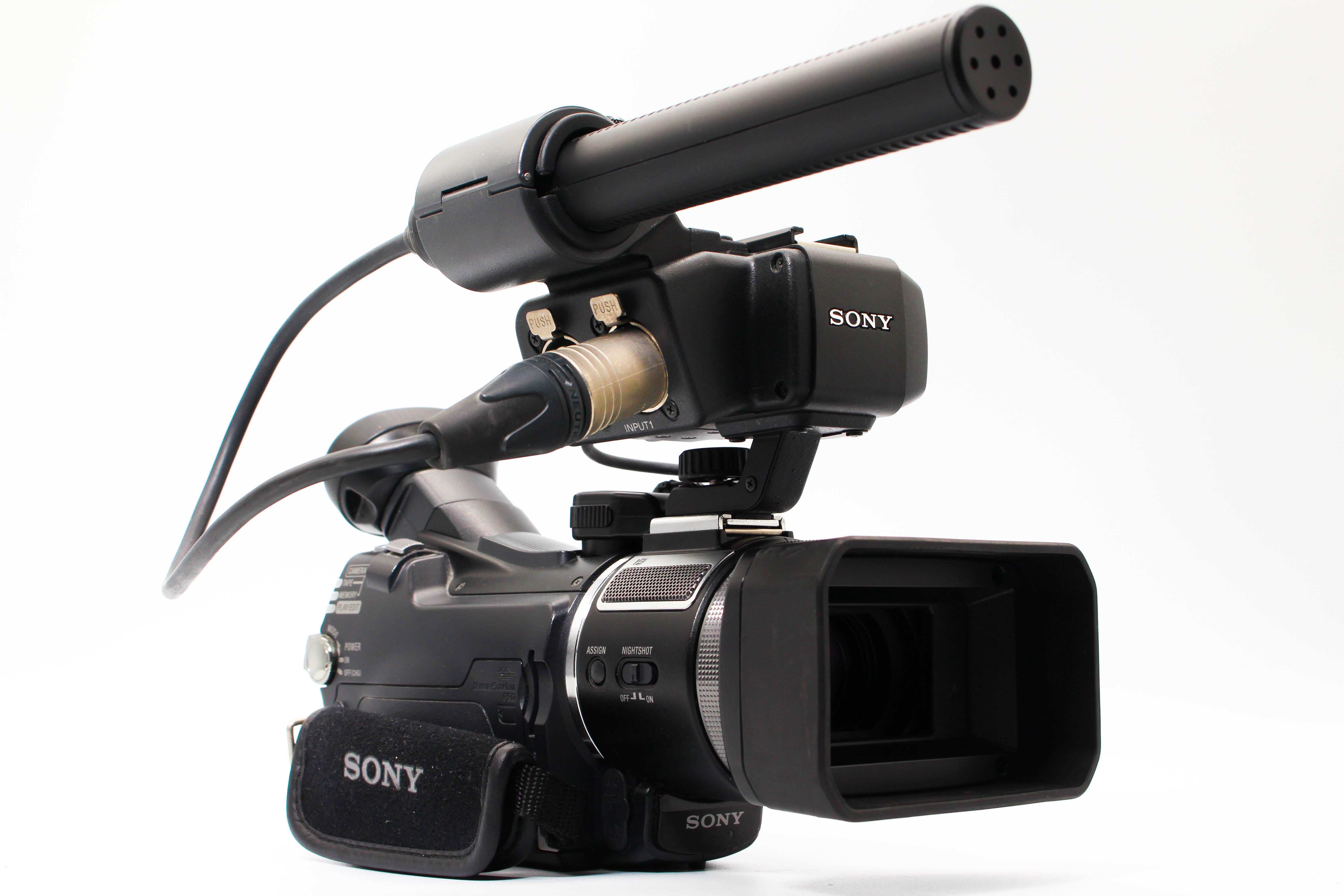 Sony HVR-A1E HDV 1080i MiniDV Handheld Digital Video Camera Camcorder - Tested Bundle Excellent