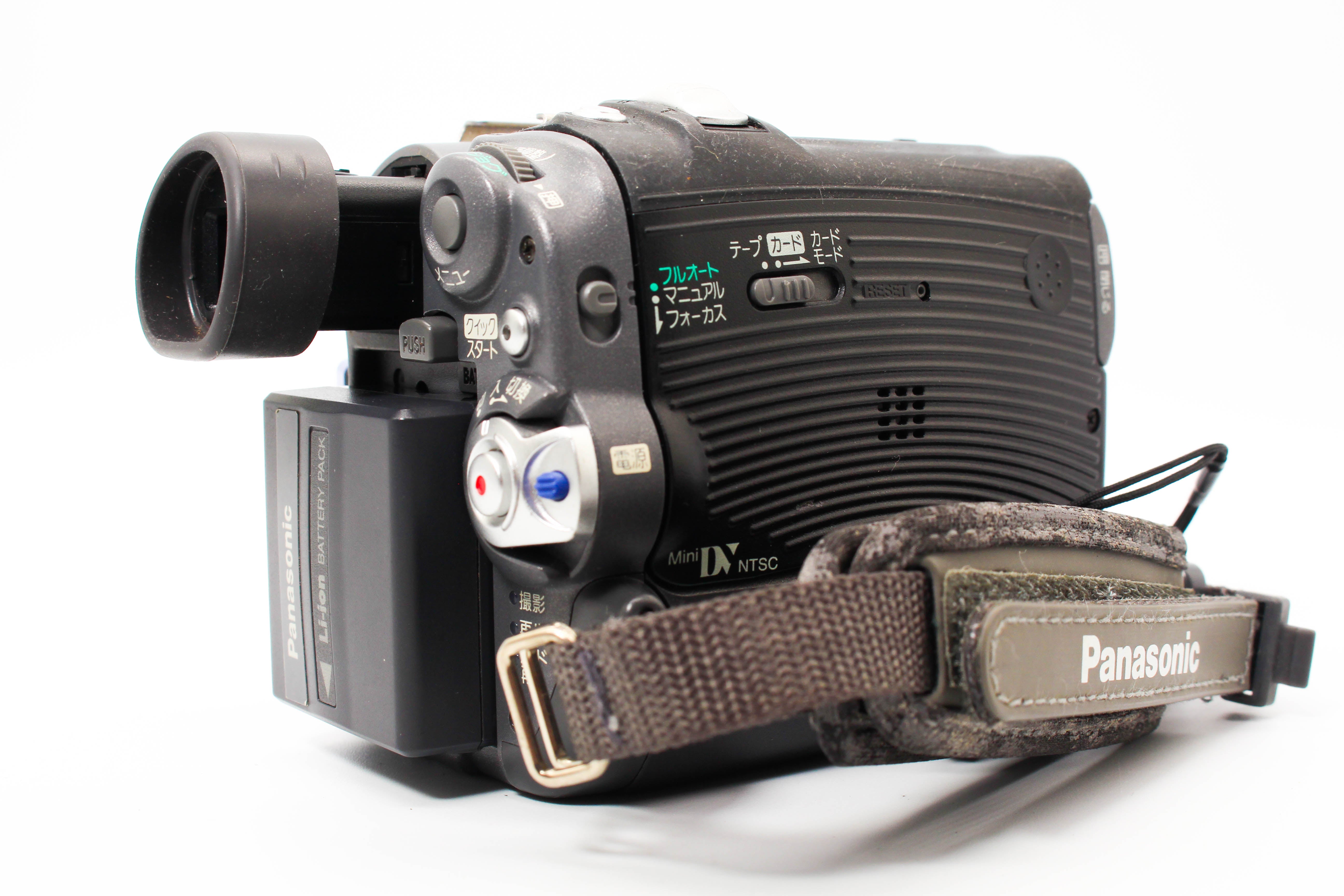 Panasonic NV-GS50 NTSC MiniDV Digital Video Camera Camcorder - Tested Bundle