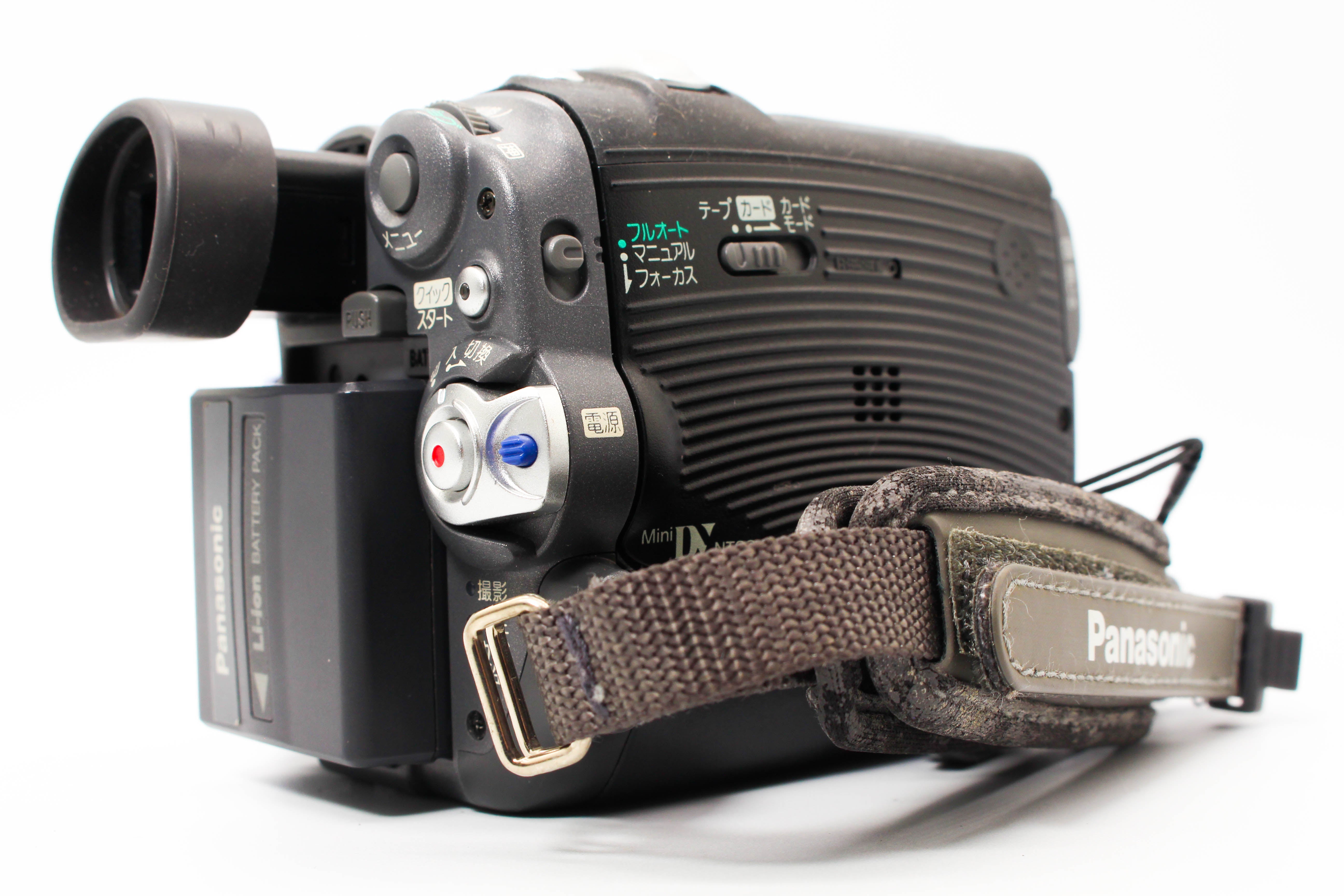 Panasonic NV-GS50 NTSC MiniDV Digital Video Camera Camcorder - Tested Bundle