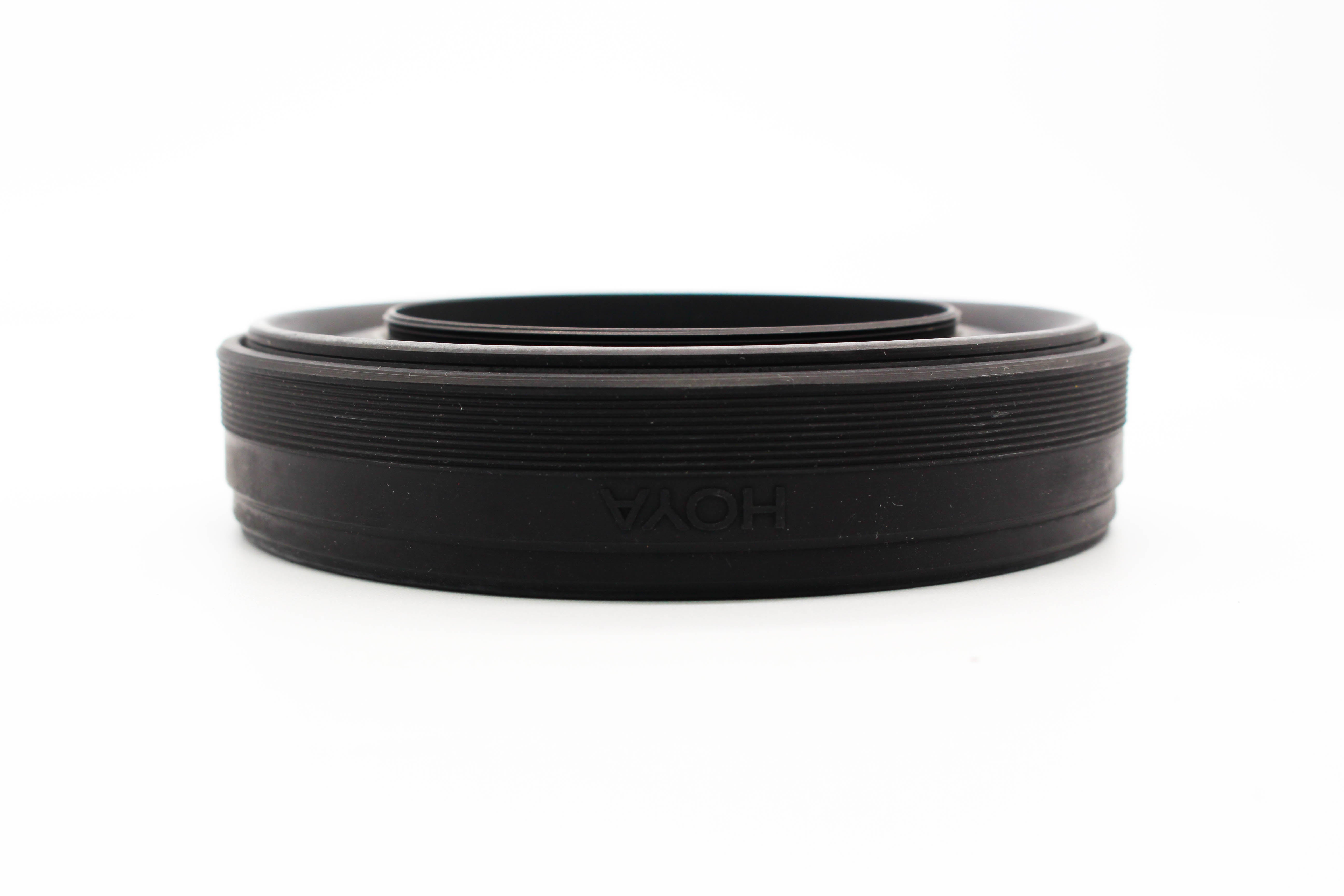 Hoya 62mm Multi Lens Collapsible Rubber Lens Hood Filter Thread Fitting - Tested Excellent