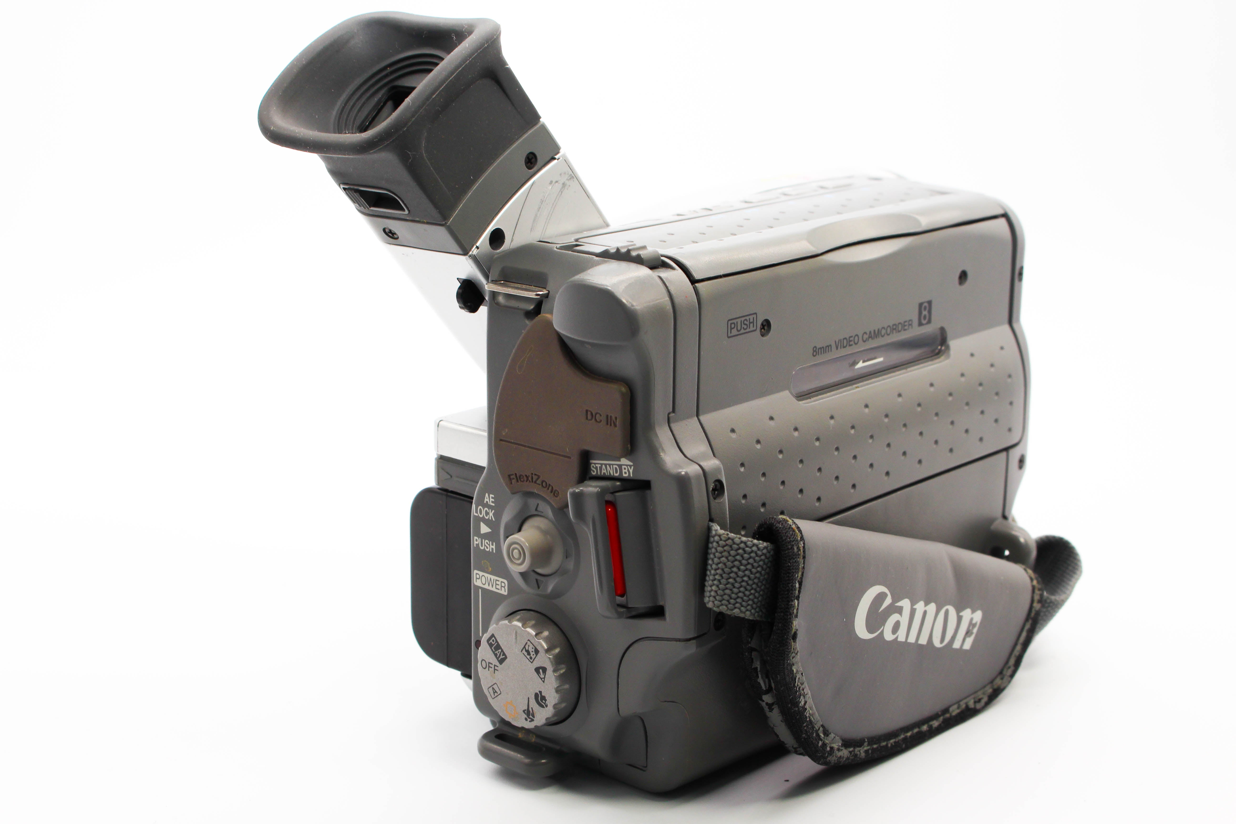 Canon G1000E Video8 8mm Handycam Video Camcorder Camera - Tested Bundle