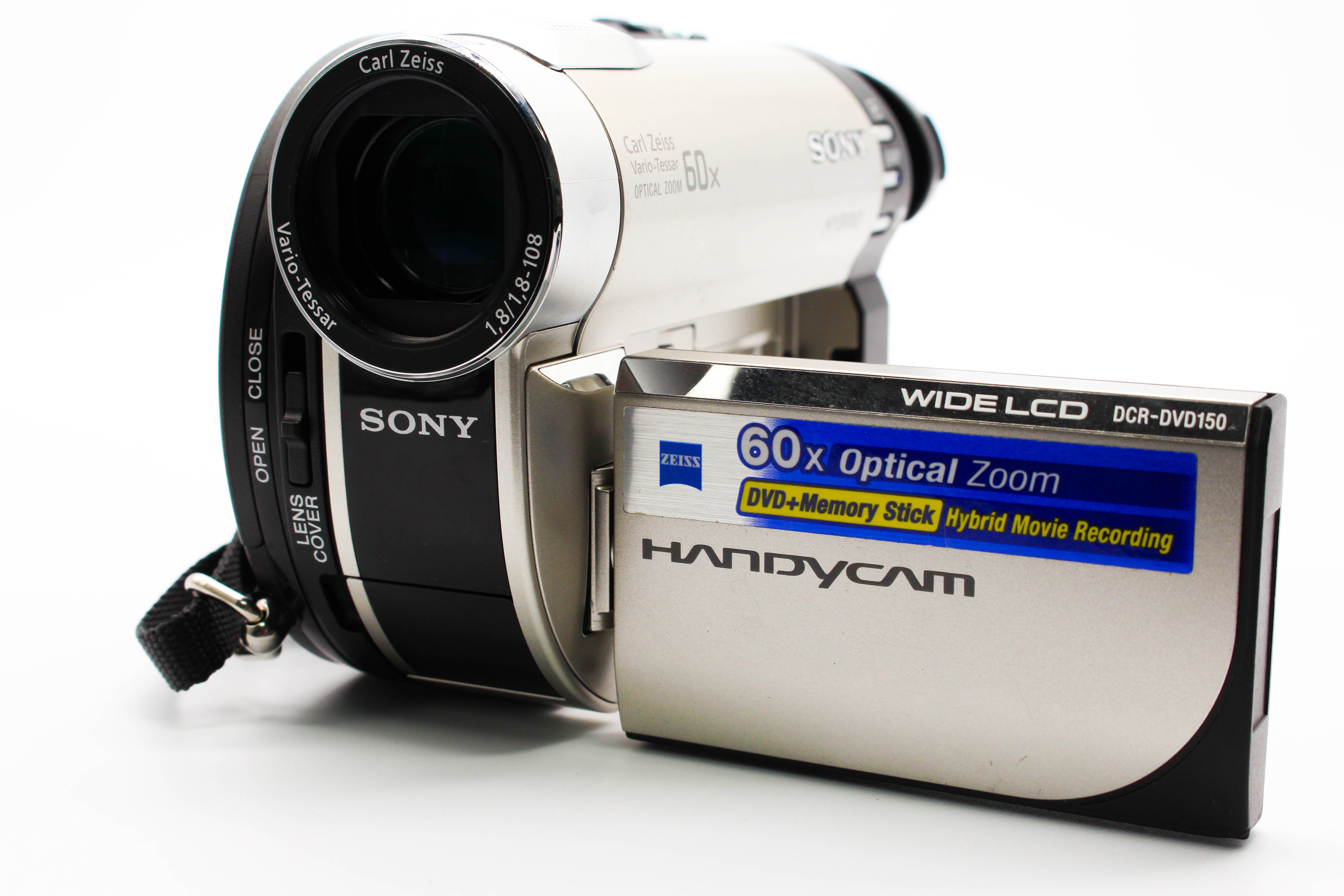 Sony DCR-DVD150E DVD Video Handycam Camcorder Camera - Tested Bundle Good