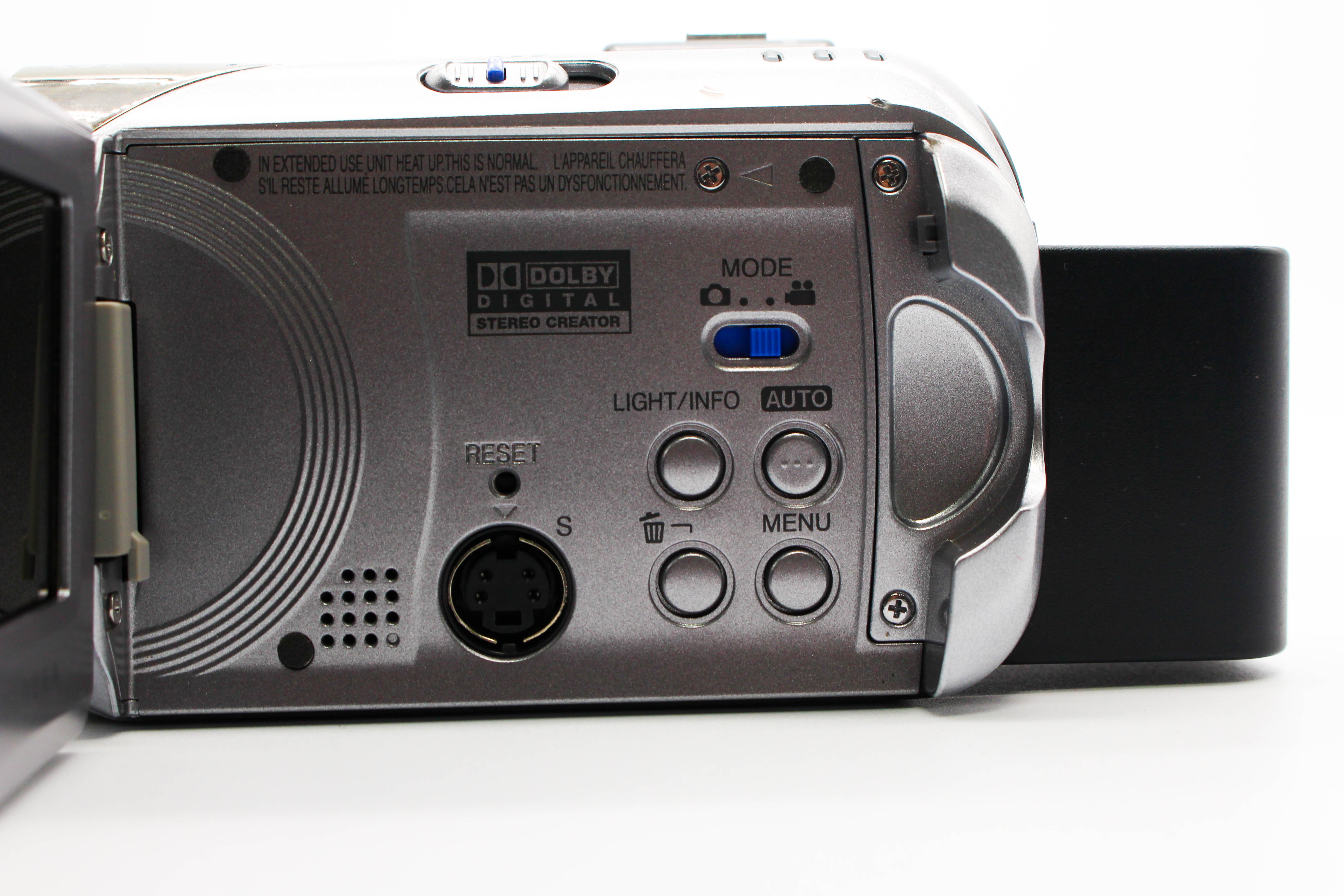 JVC Everic GZ-MG26E HD HDD Hard Disk Digital Video Camcorder Camera - Tested Bundle Good