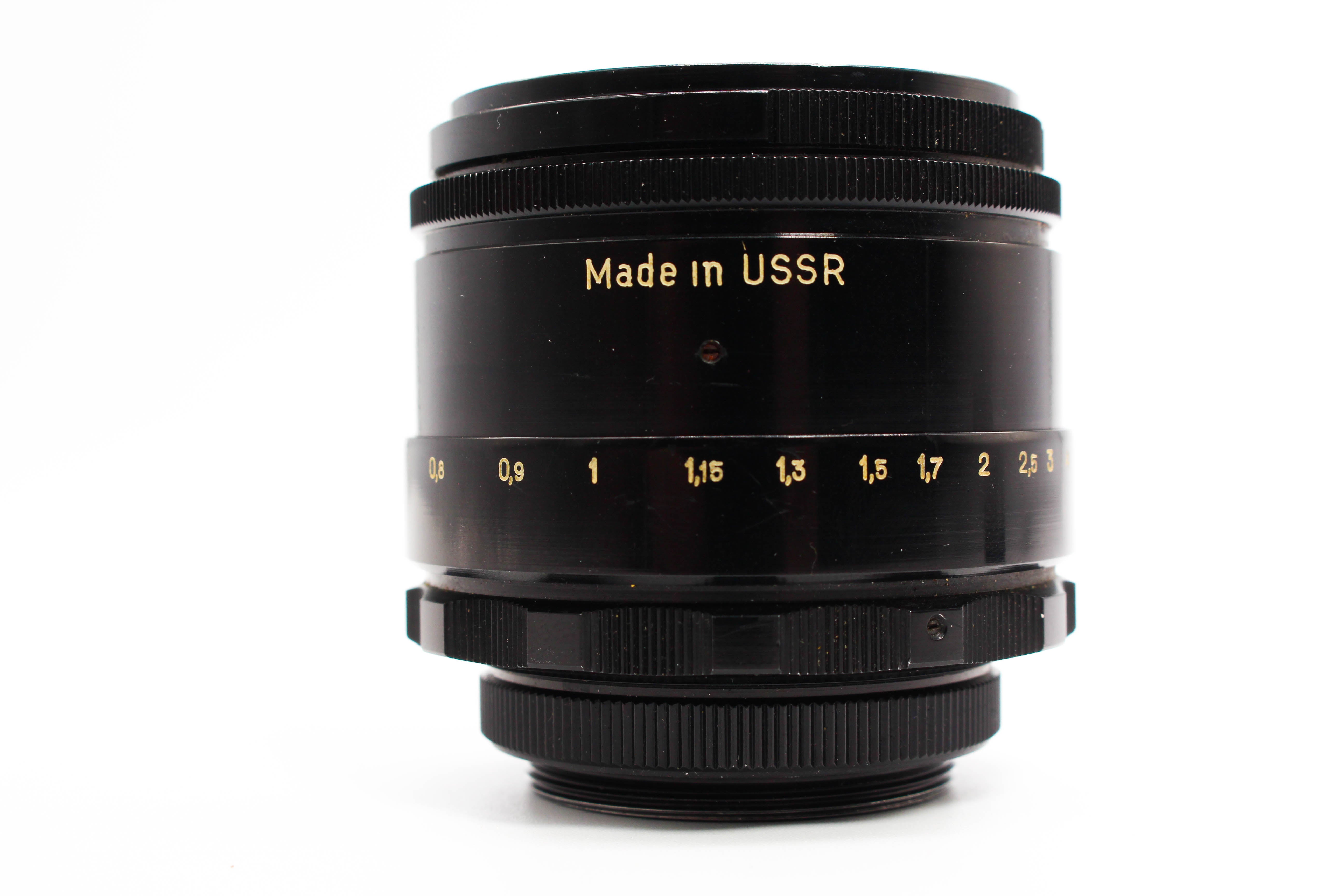 Helios-44 58mm f/2 M42 Screw Mount Vintage Soviet USSR Prime Lens - Tested Excellent