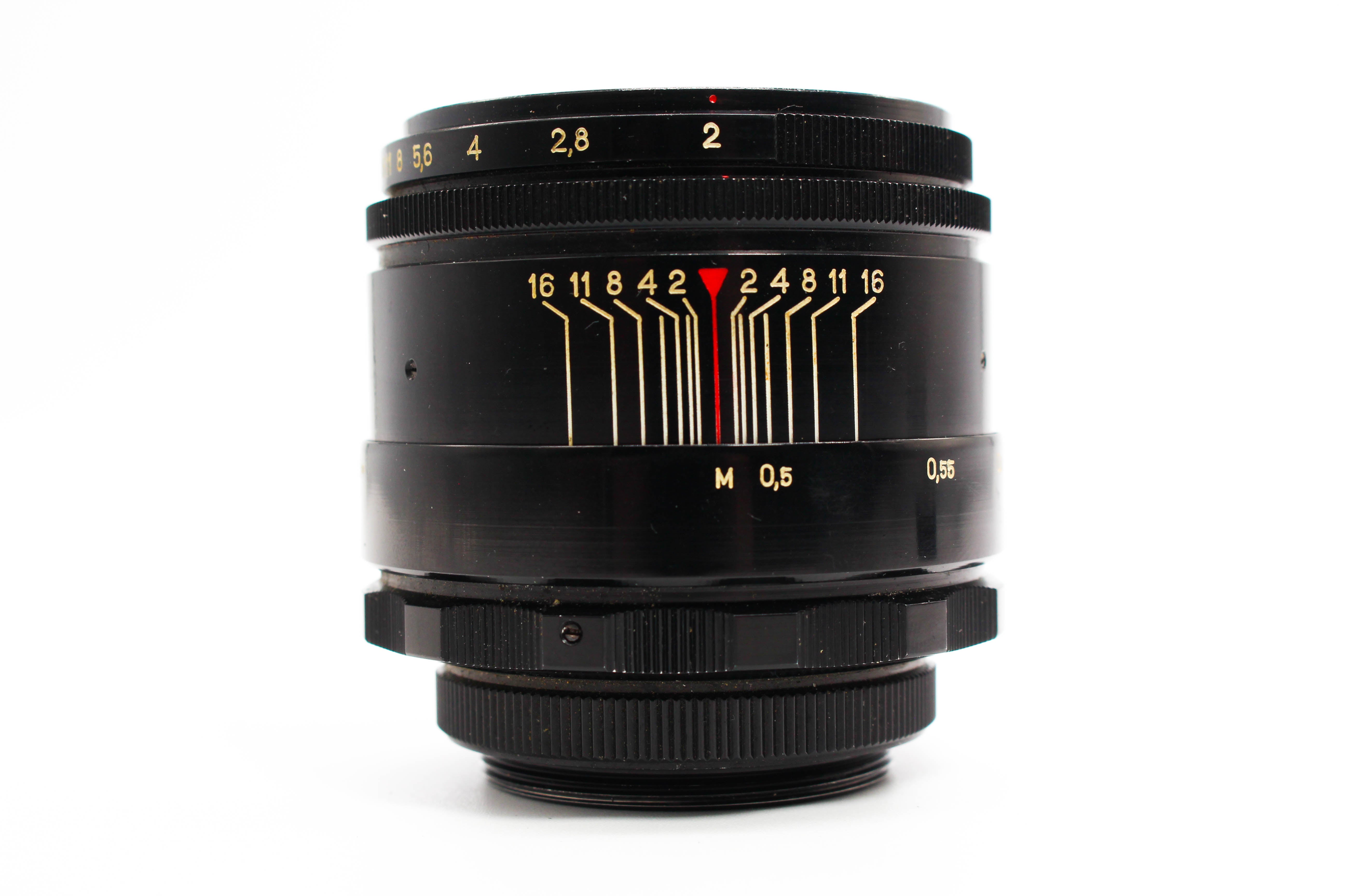 Helios-44 58mm f/2 M42 Screw Mount Vintage Soviet USSR Prime Lens - Tested Excellent