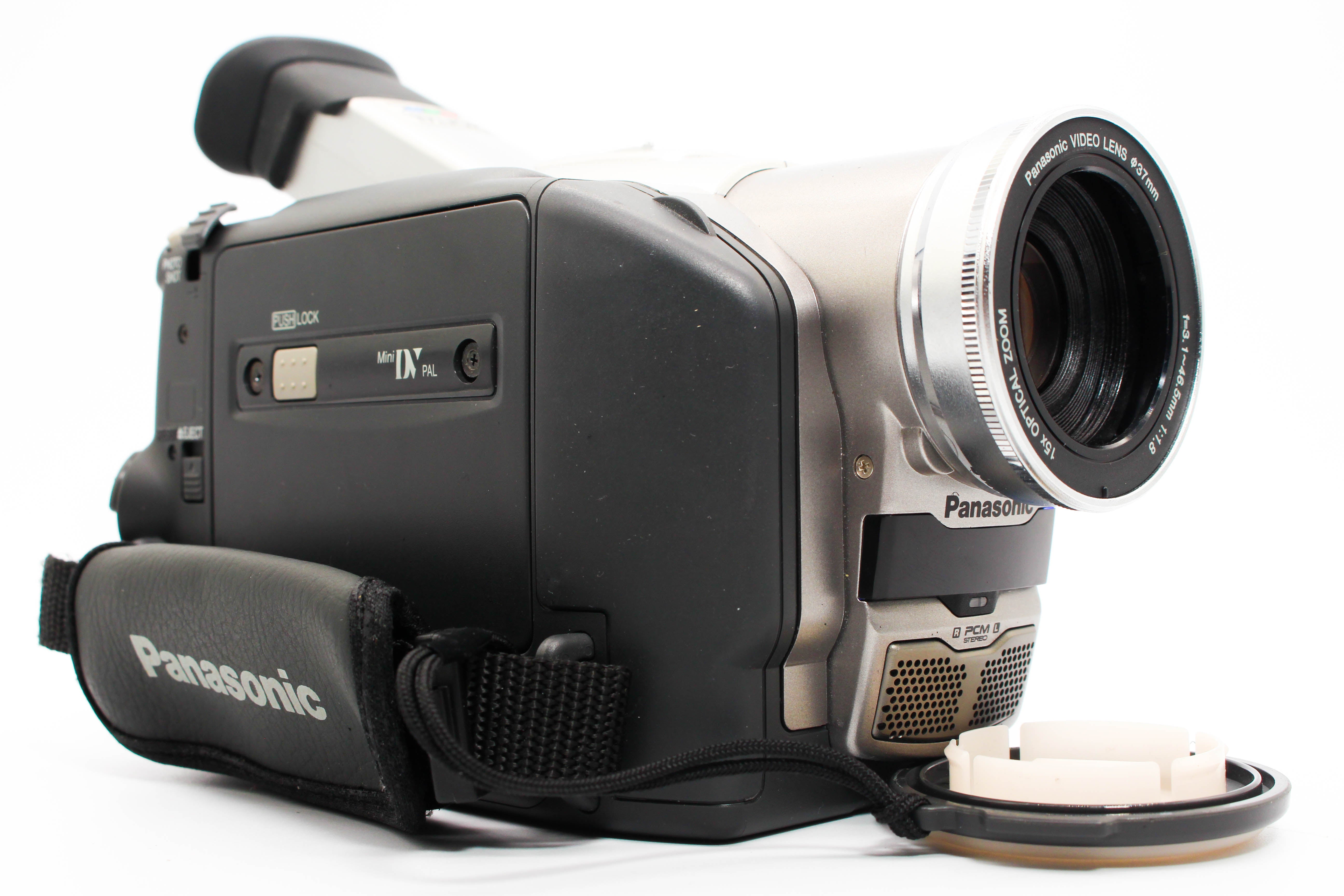 Panasonic NV-DS27B MiniDV Video Handycam Camcorder Camera - Tested Bundle Excellent