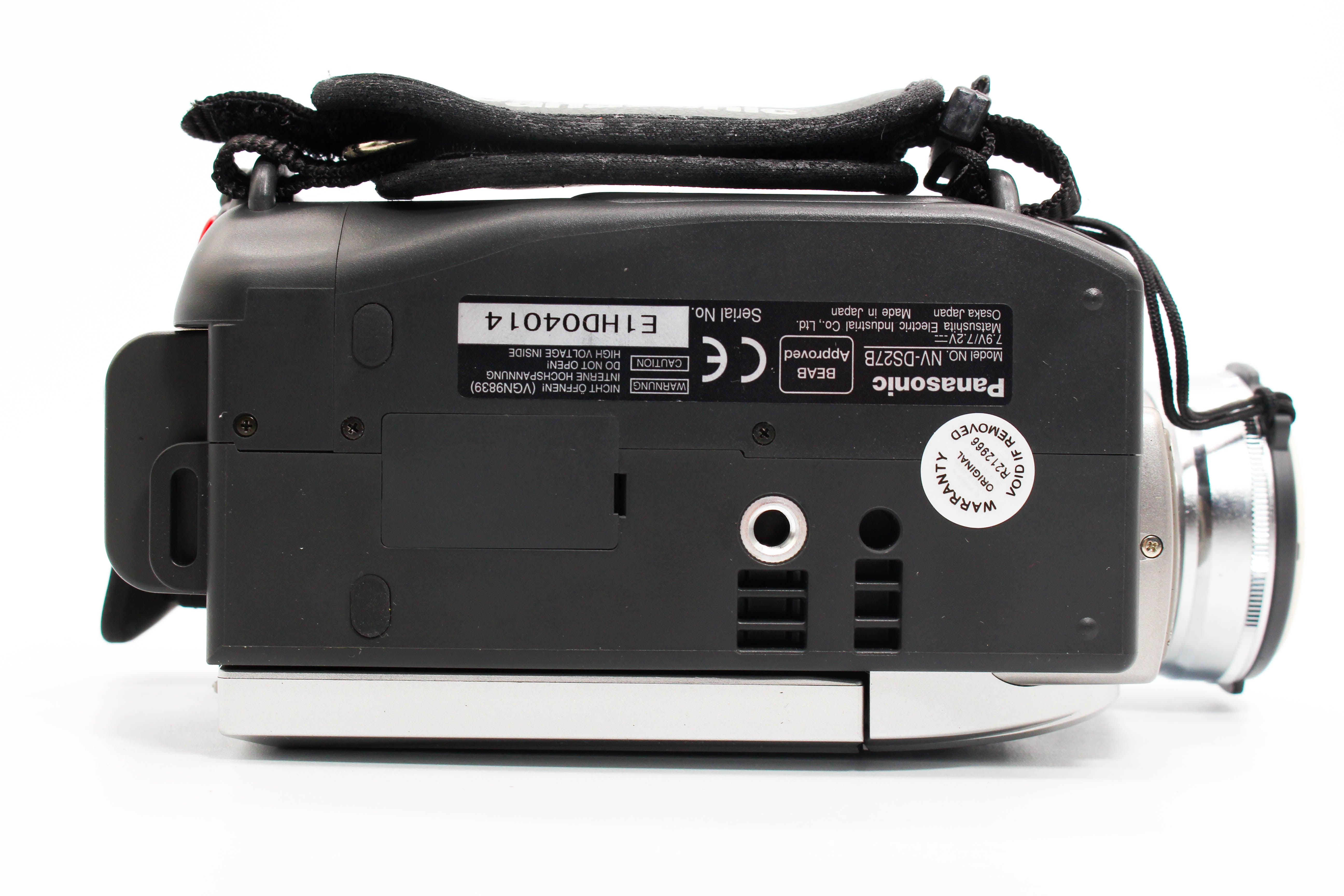 Panasonic NV-DS27B MiniDV Video Handycam Camcorder Camera - Tested Bundle Excellent