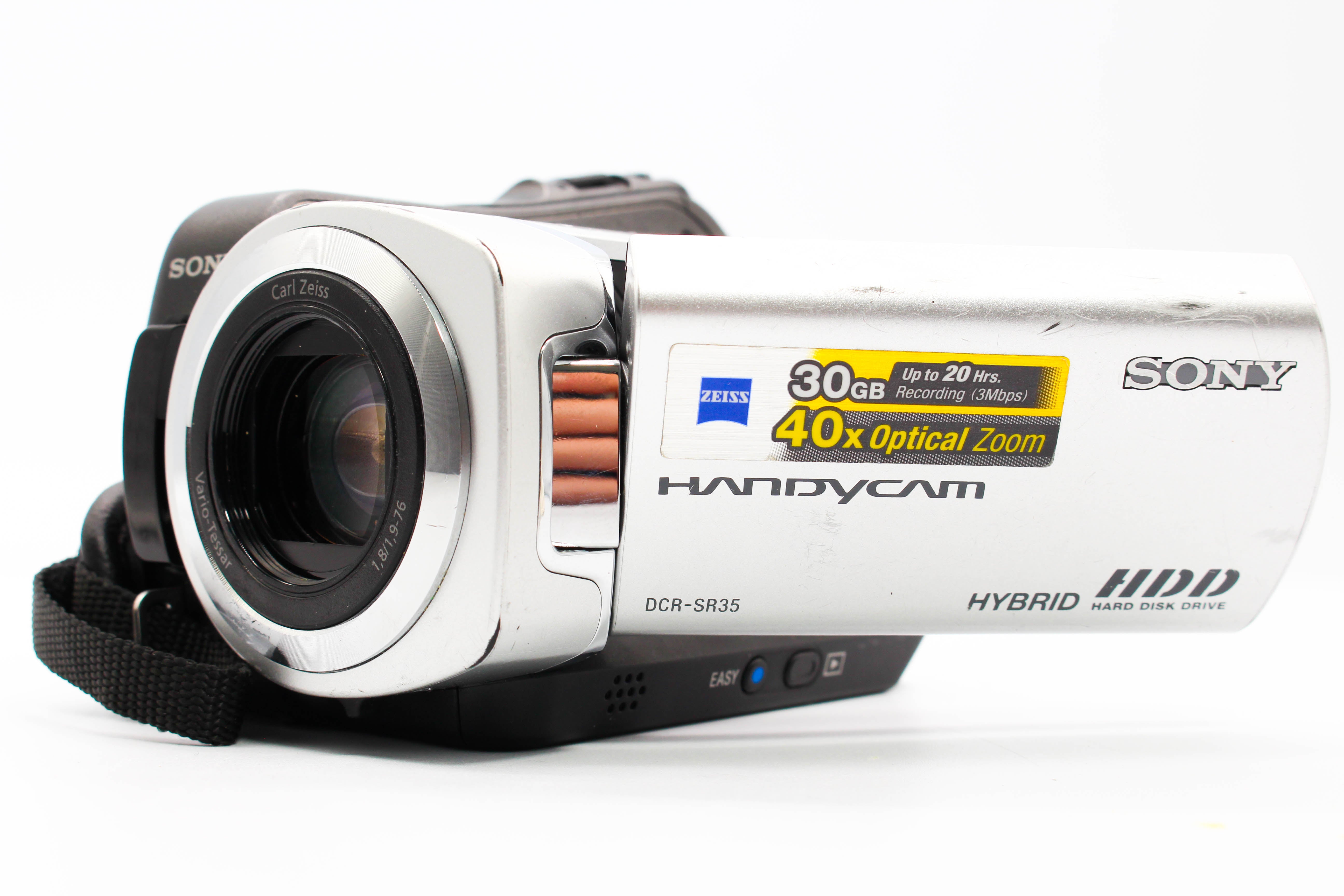 Sony DCR-SR35E HDD HD Digital Video Handycam Camcorder Camera - Tested Bundle