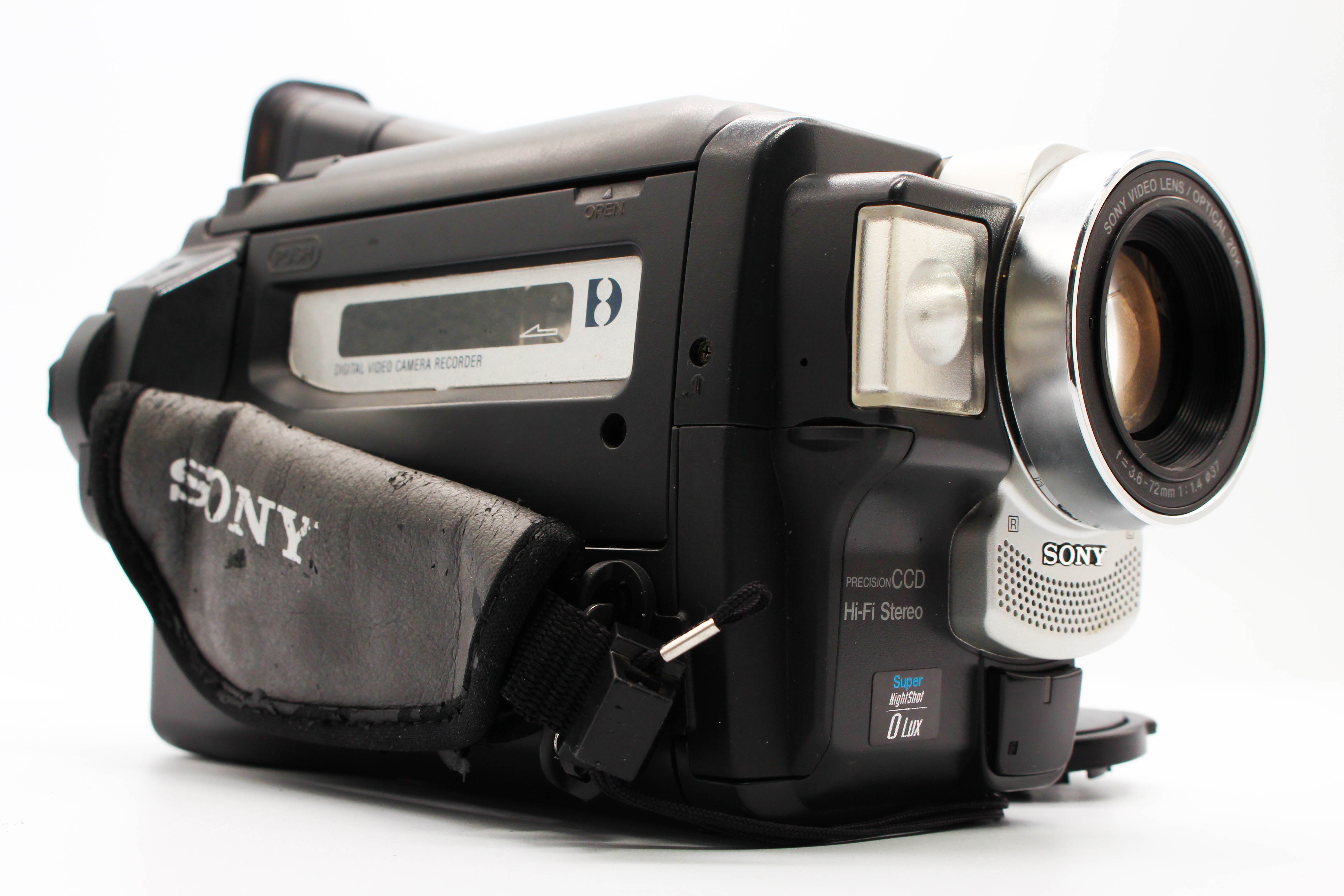 Sony DCR-TRV130E Digital8 8mm Handycam Camera Digital Video Camcorder - Tested Bundle Excellent