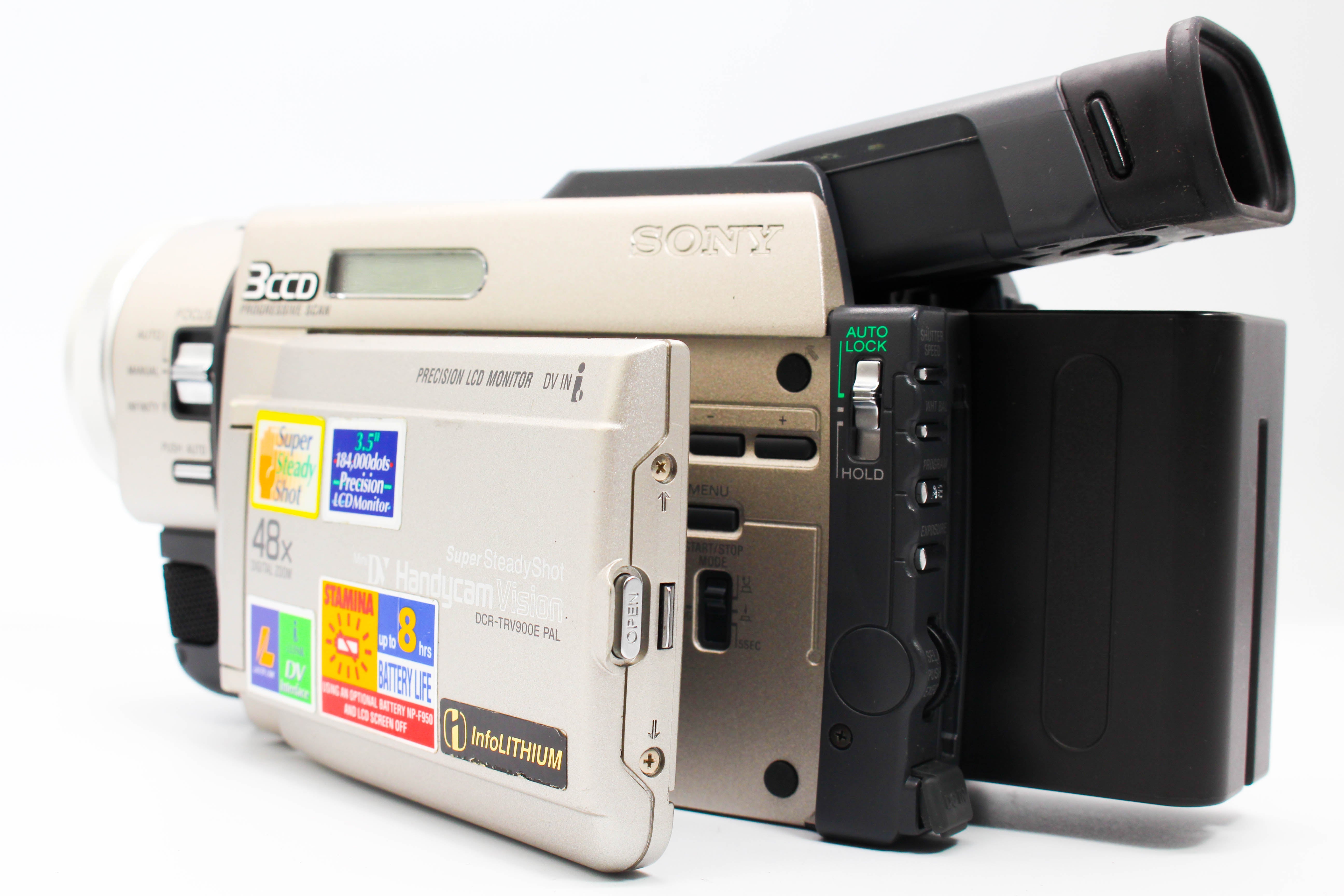 Sony DCR-TRV900E MiniDV Handycam Camcorder Digital Video Camera - Tested Bundle Excellent