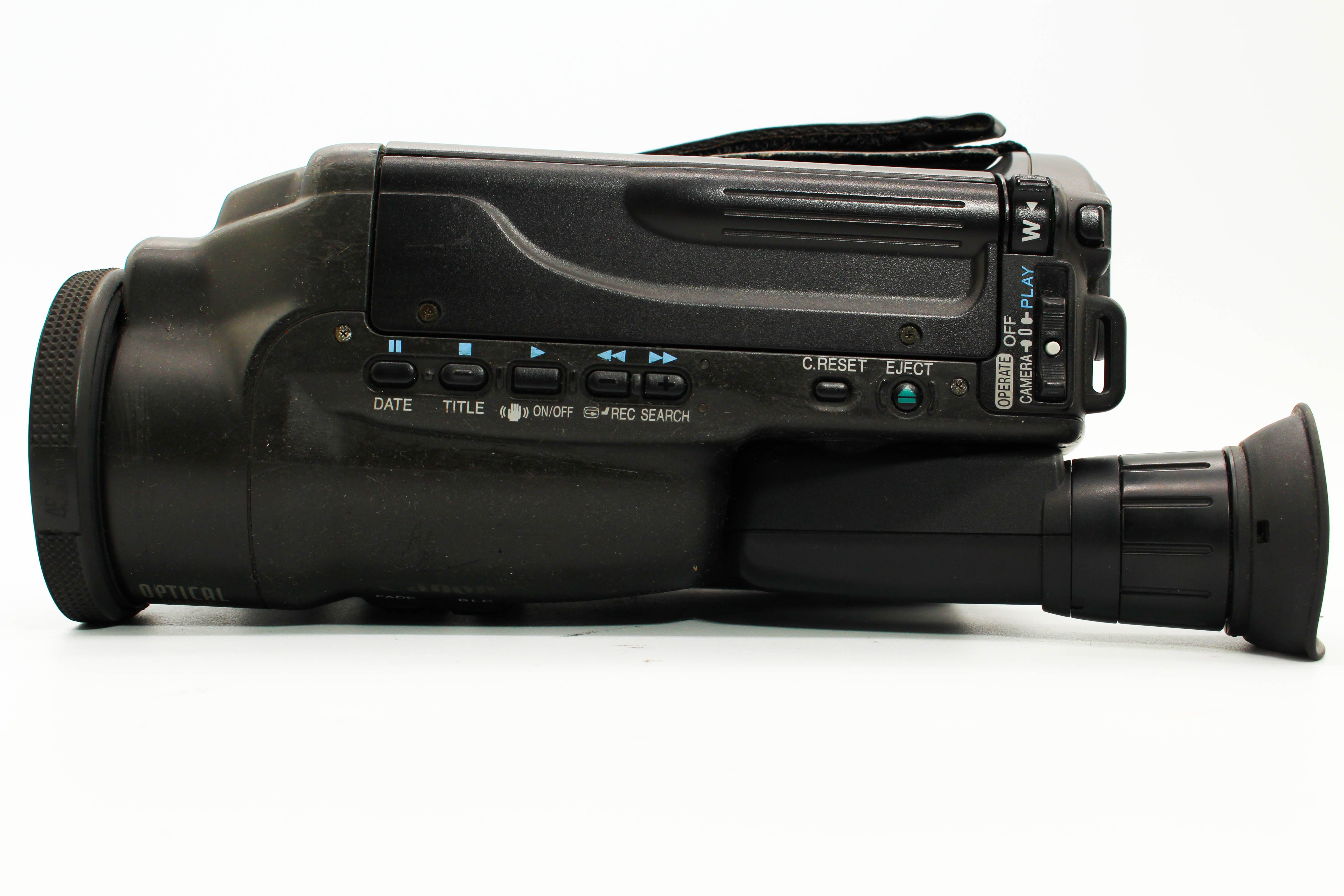 Canon UC8HiE Hi8 8mm Handycam Camera Analog Video Camcorder - Tested Bundle