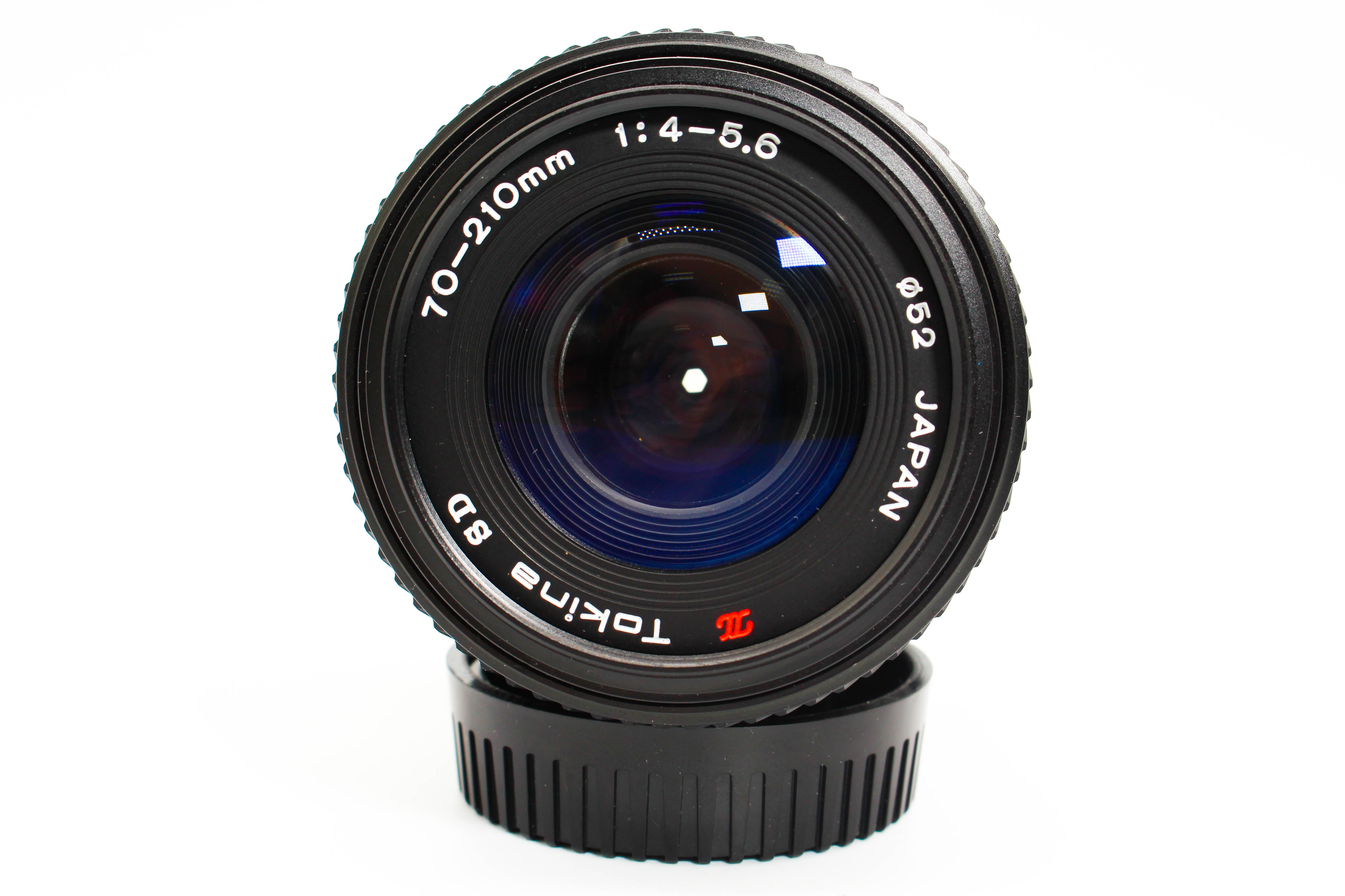 Tokina SZ-X 210 70-210mm f/4-5.6 Telephoto Lens for Vintage Pentax Film Cameras 52mm Filter- Tested Excellent