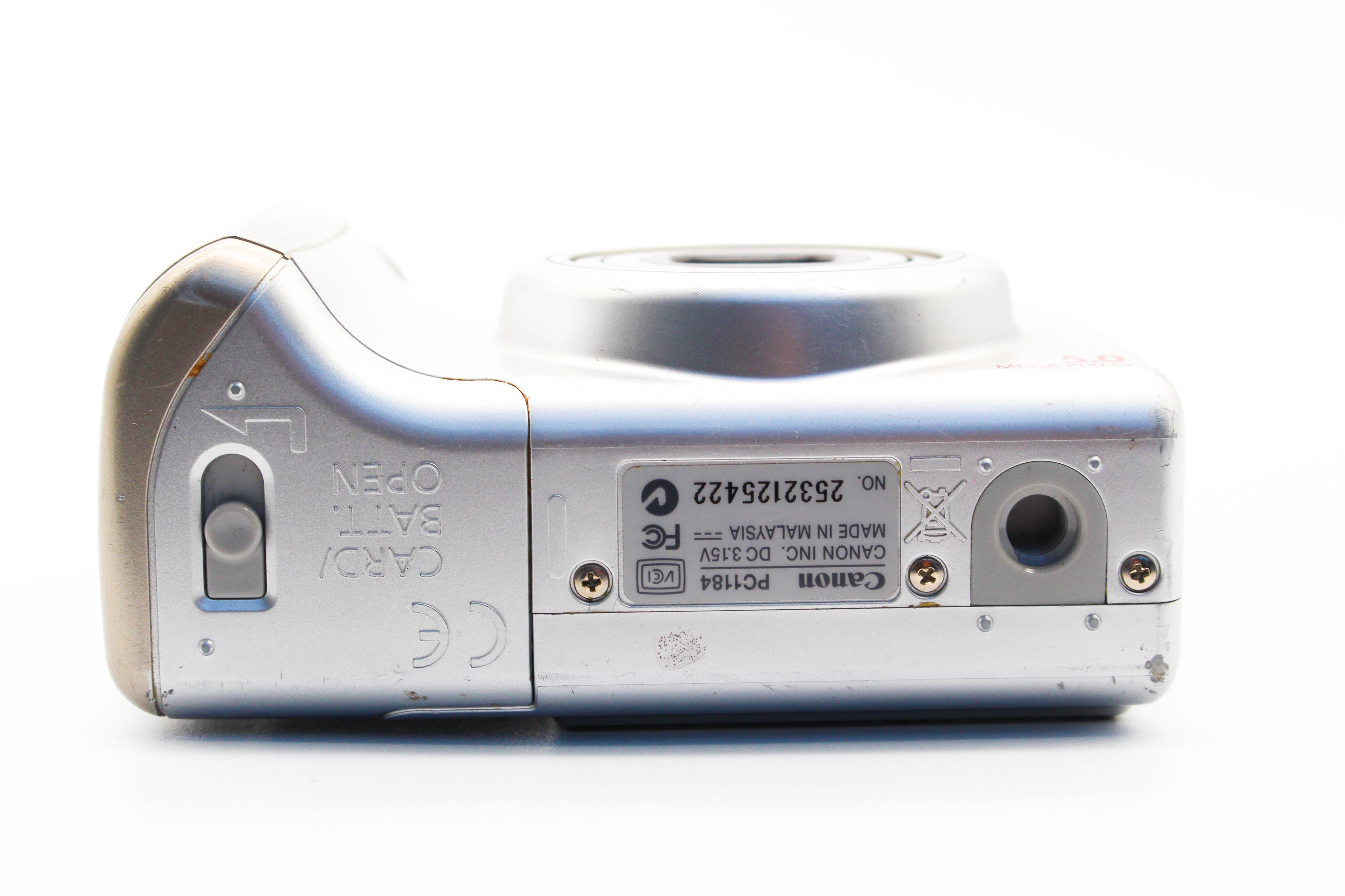 Canon PowerShot A530 SD Card Compact Digital Photo Video Retro Camera Digicam - Tested Bundle Excellent