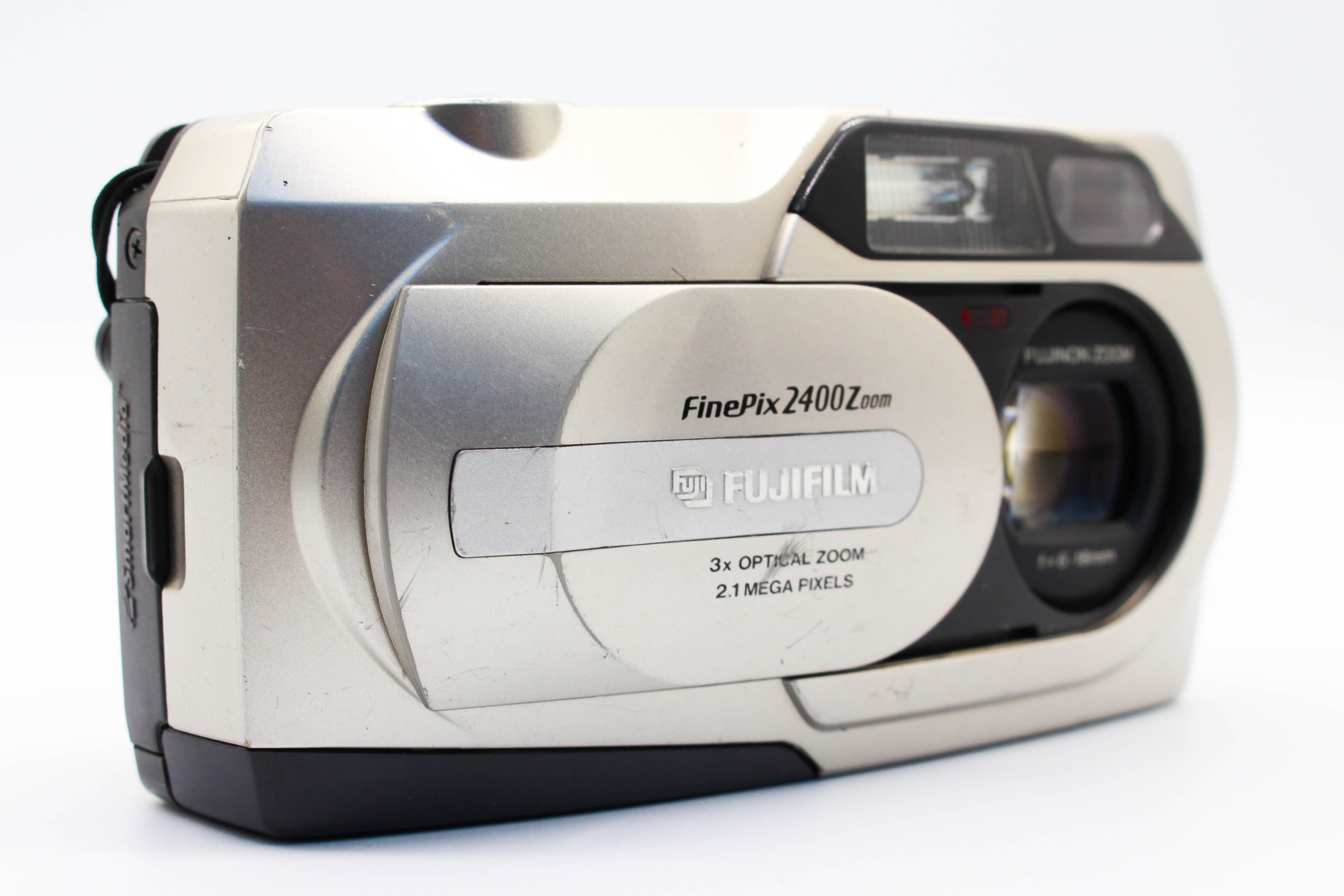 FujiFilm FinePix 2400 Zoom Smart Media Card Compact Digital Photo Retro Camera Digicam - Tested Bundle