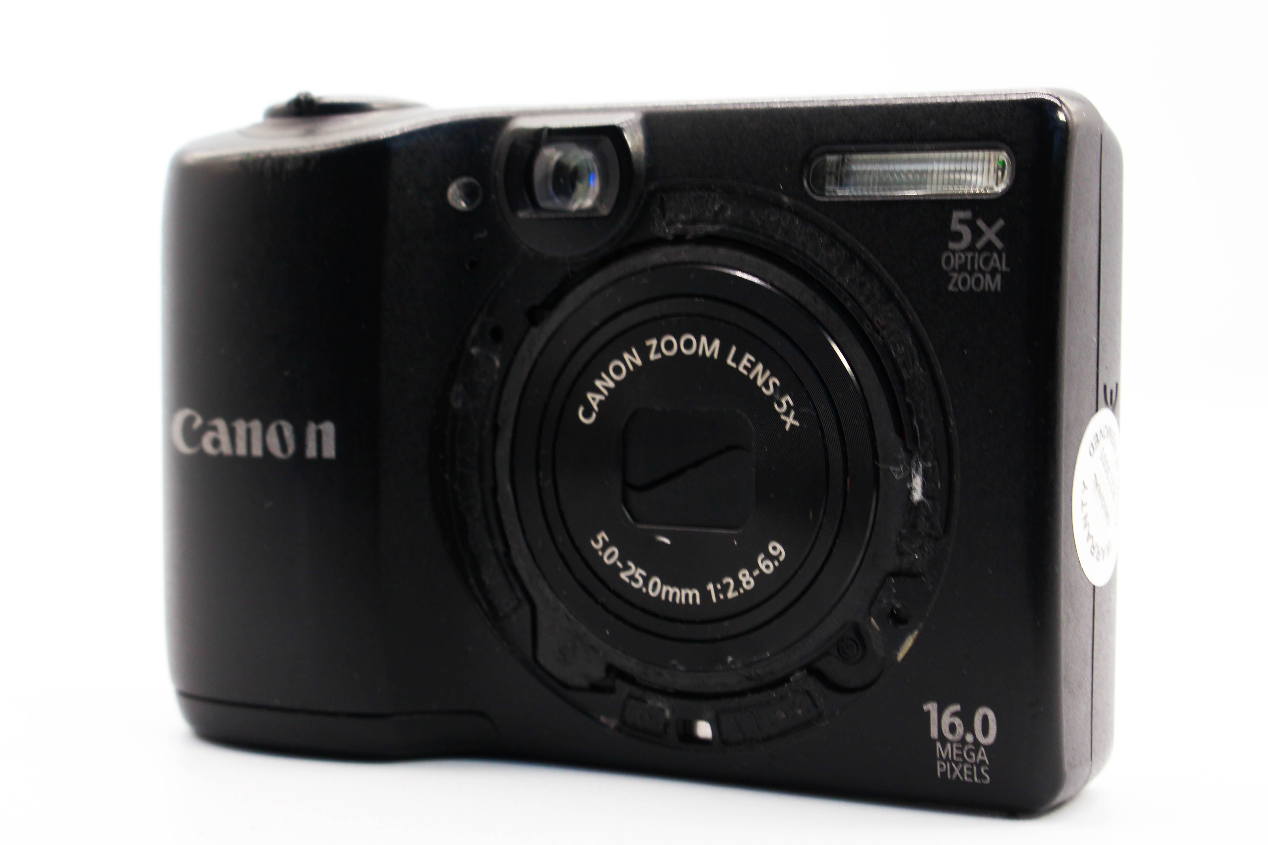 Canon Powershot A1400 SD Card HD Compact Digital Photo Video Retro Camera Digicam (Read) - Tested Bundle