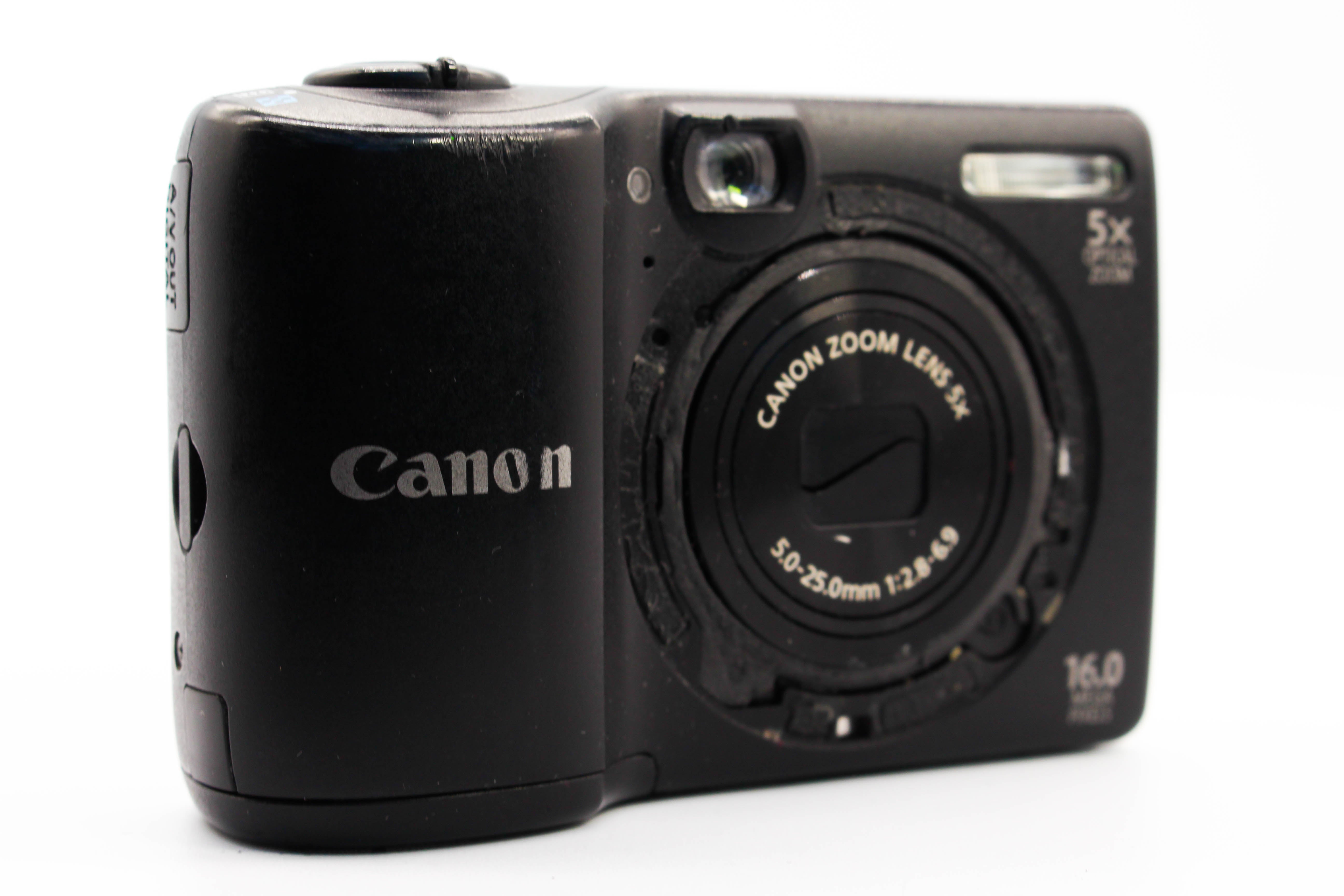 Canon Powershot A1400 SD Card HD Compact Digital Photo Video Retro Camera Digicam (Read) - Tested Bundle