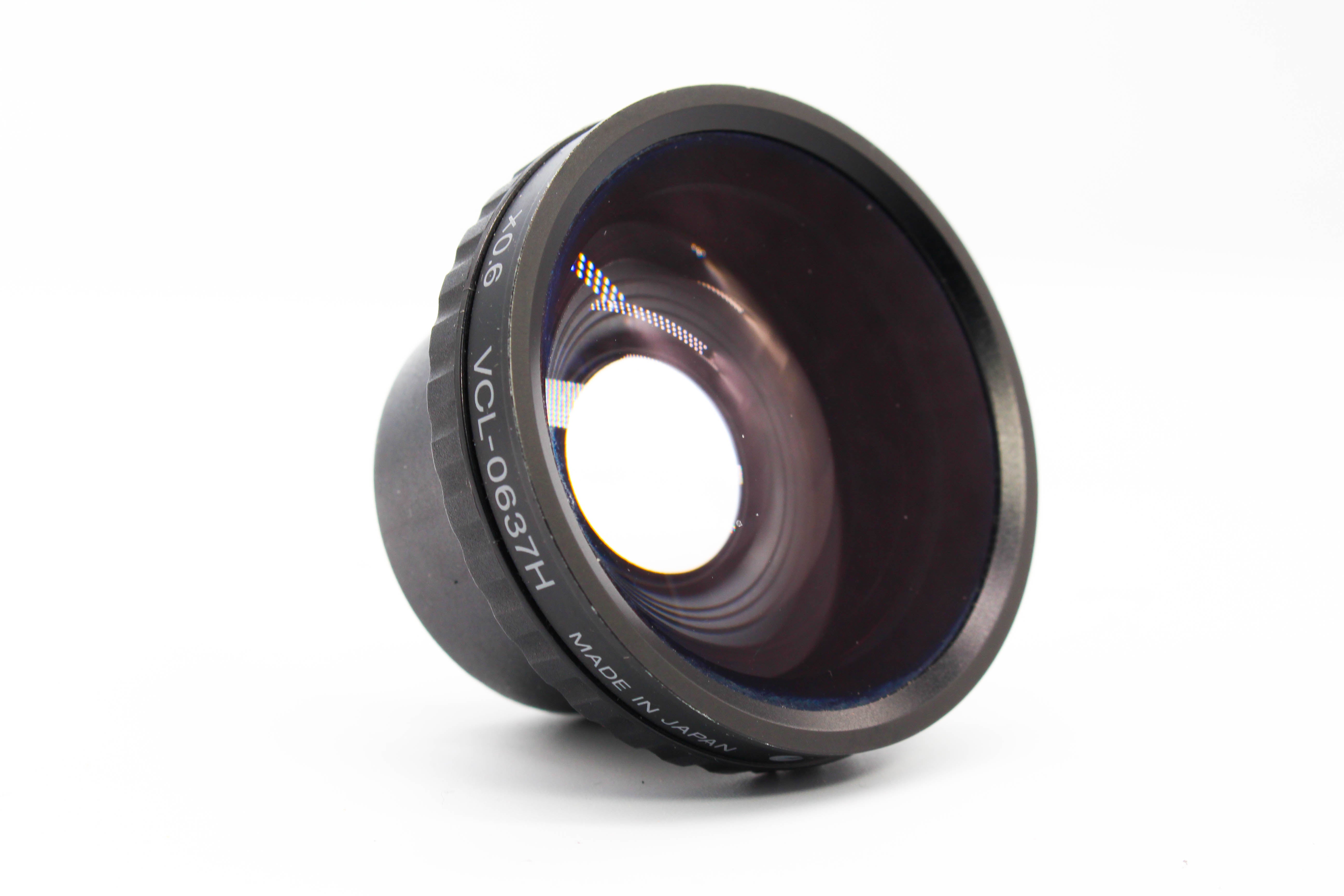 Sony VCL-0637H 37mm 0.6x Wide Conversion Lens For Camcorders - Tested