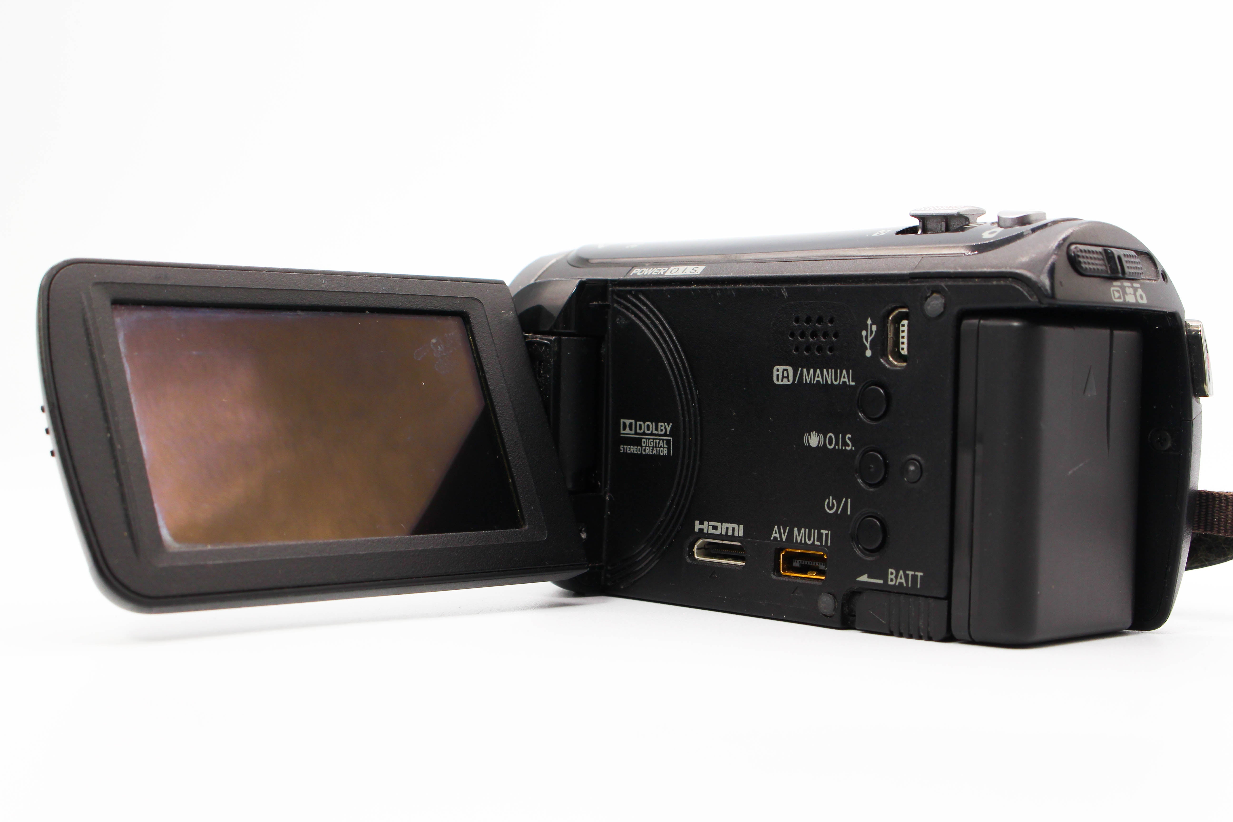 Panasonic HDC-SD80 HD SD Card Digital Video Camcorder - Tested Bundle Good