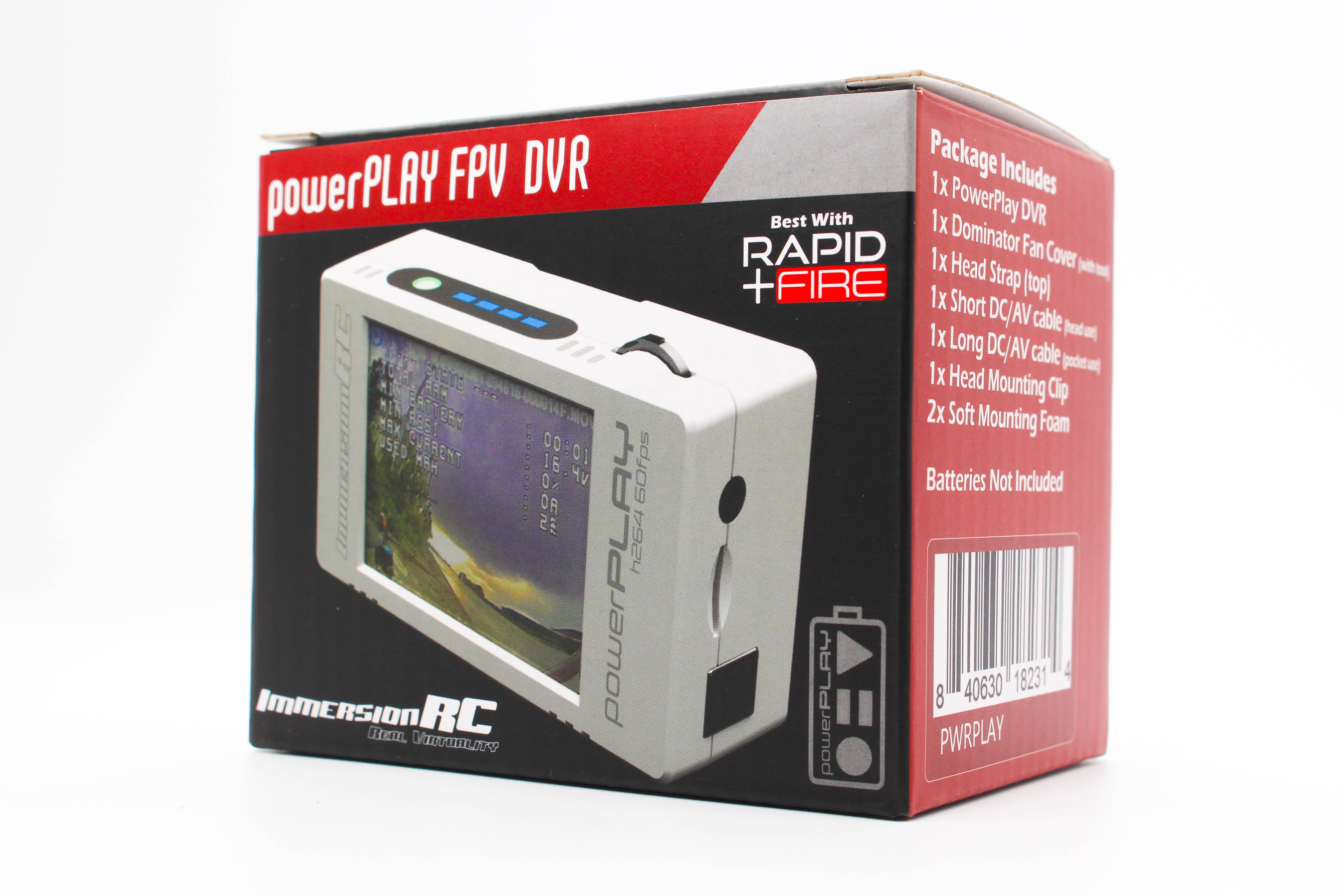 ImmersionRC Powerplay FPV DVR Tapeless Device For MiniDV Hi8 Camcorder Handycam - Boxed Bundle