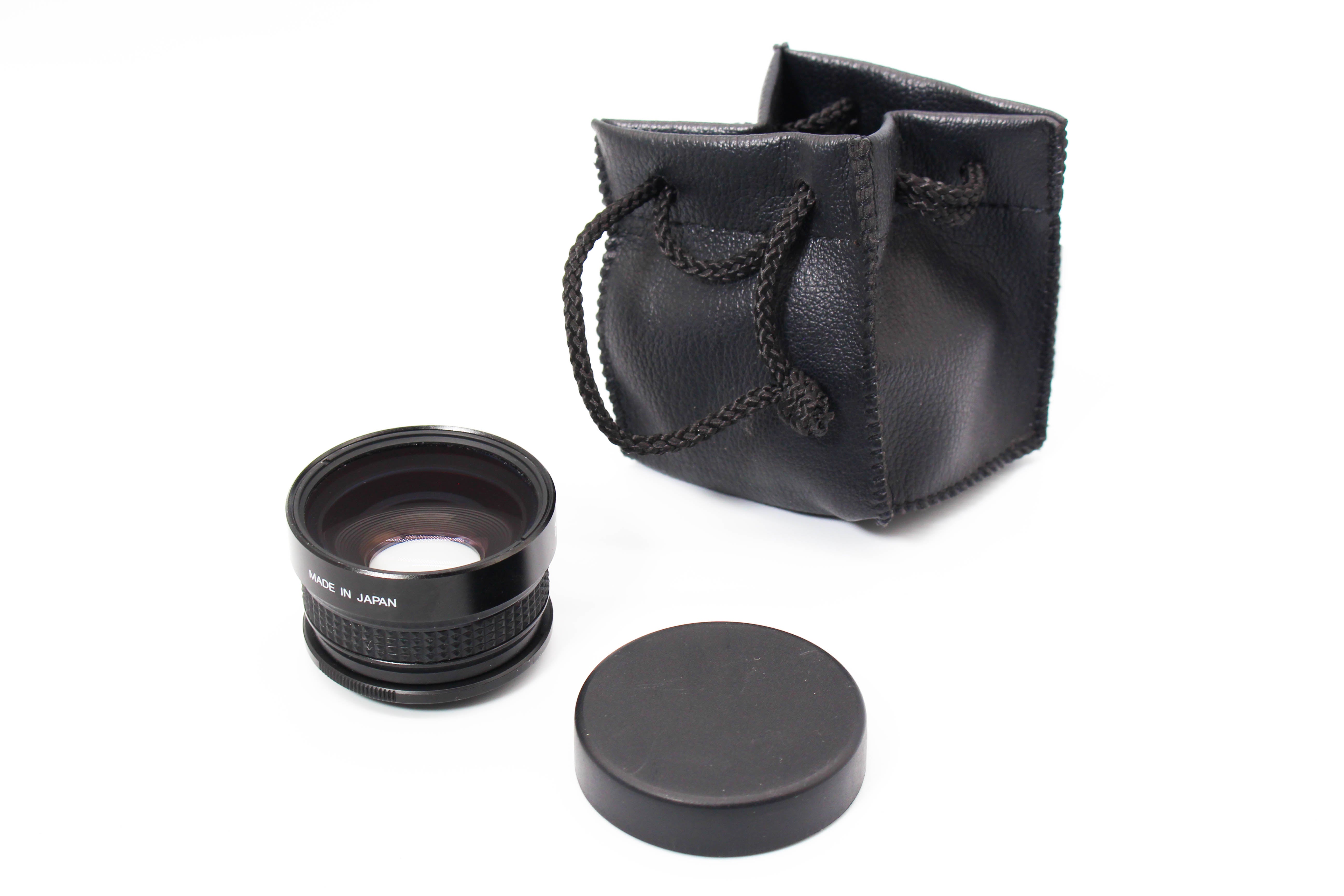 Kenko KGW05 0.5X 30/37mm Wide Angle conversion Lens For Camcorder Handycam - Tested Excellent