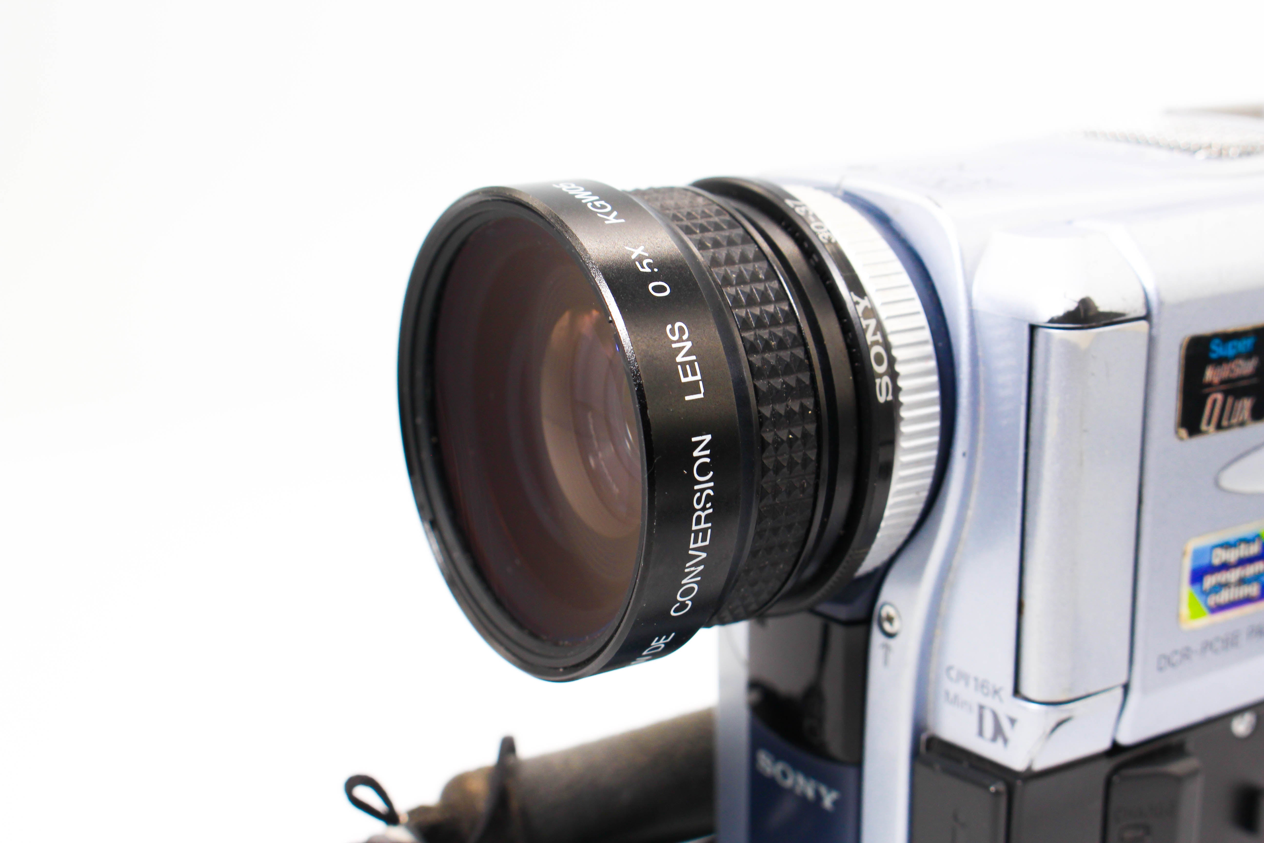 Kenko KGW05 0.5X 30/37mm Wide Angle conversion Lens For Camcorder Handycam - Tested Excellent
